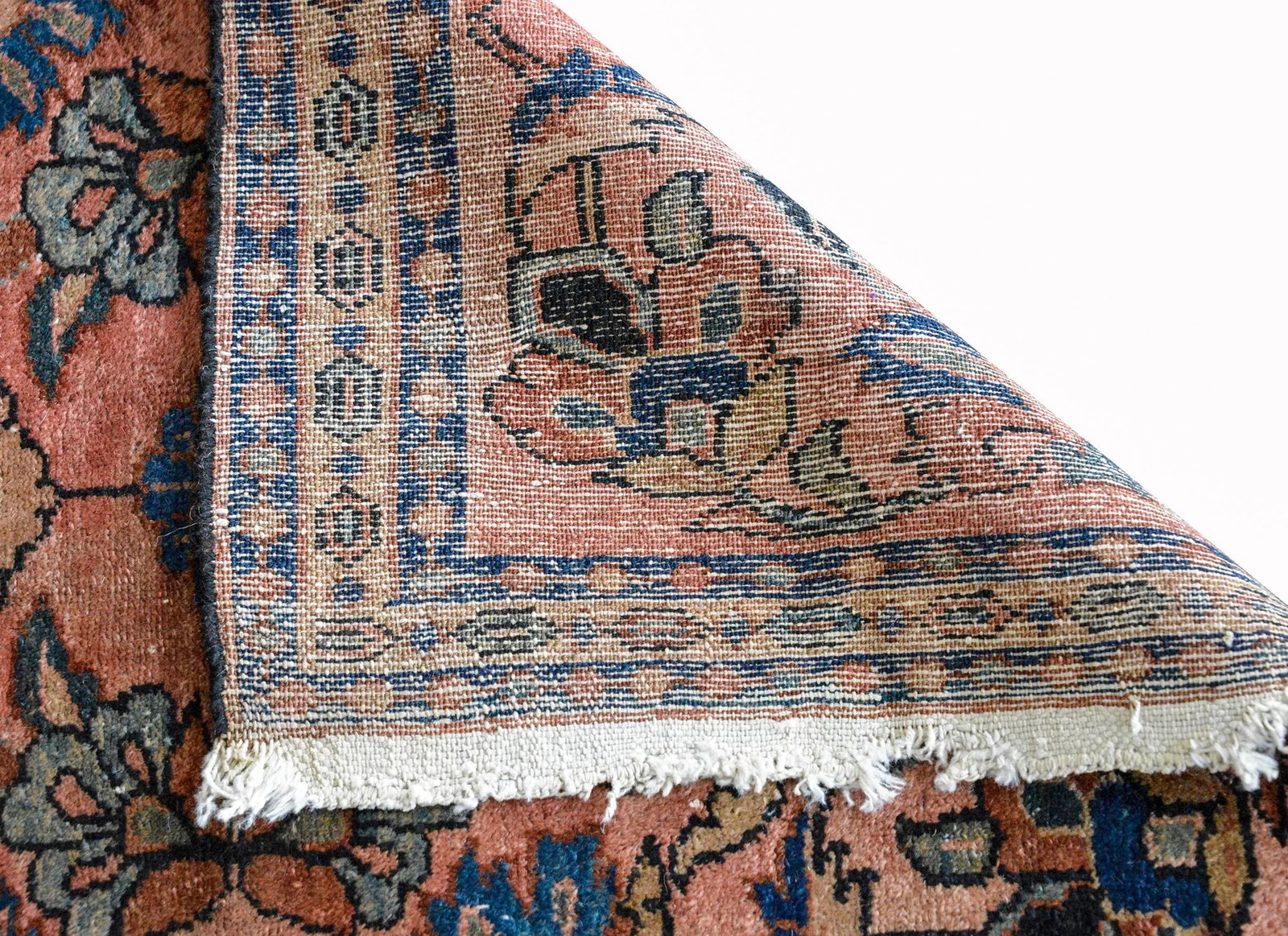 Early 20th Century Persian Lilihan Rug - 10