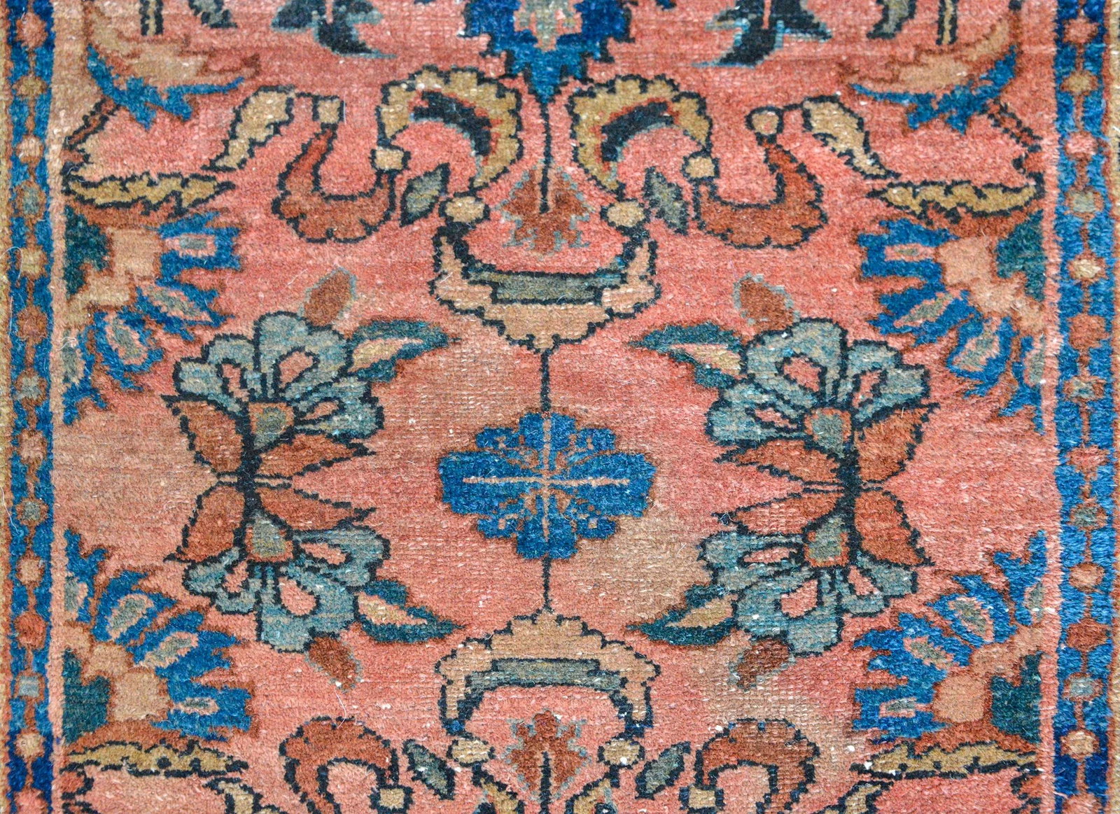 Early 20th Century Persian Lilihan Rug - 3