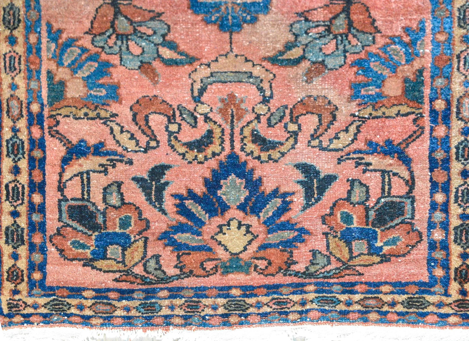Early 20th Century Persian Lilihan Rug - 4