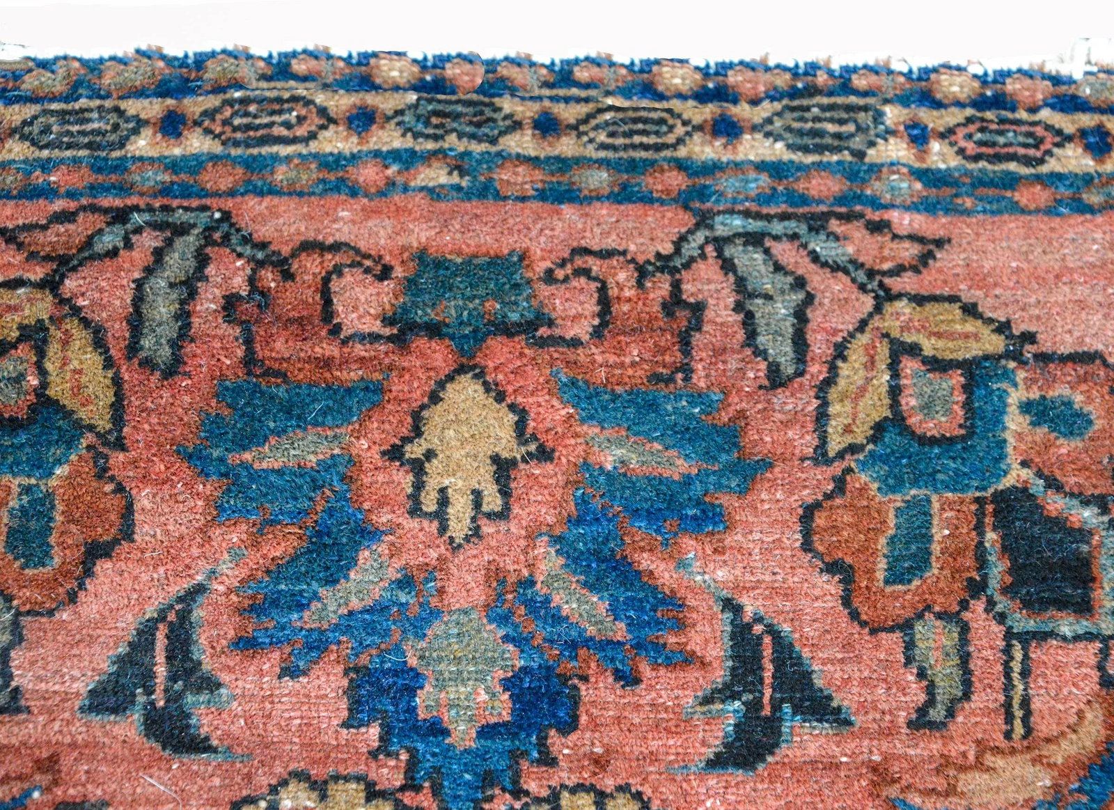 Early 20th Century Persian Lilihan Rug - 6