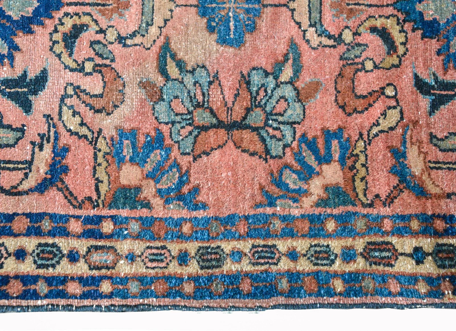 Early 20th Century Persian Lilihan Rug - 7