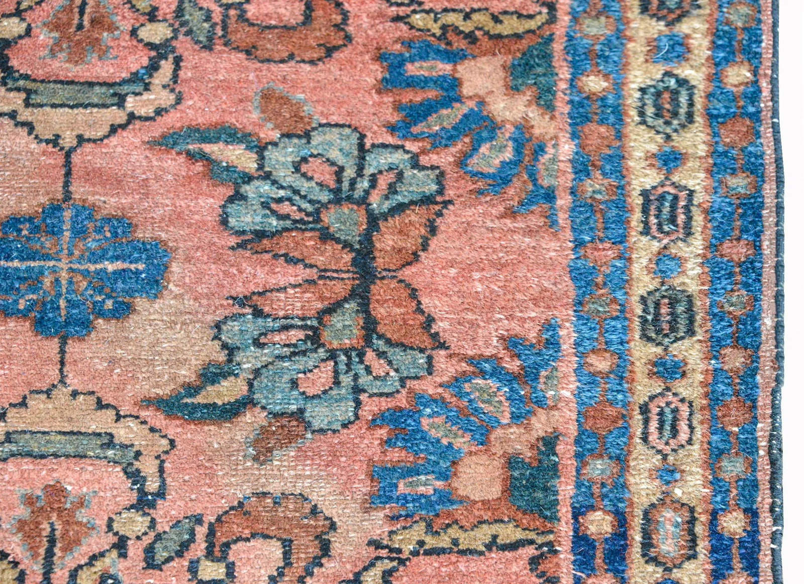 Early 20th Century Persian Lilihan Rug - 8