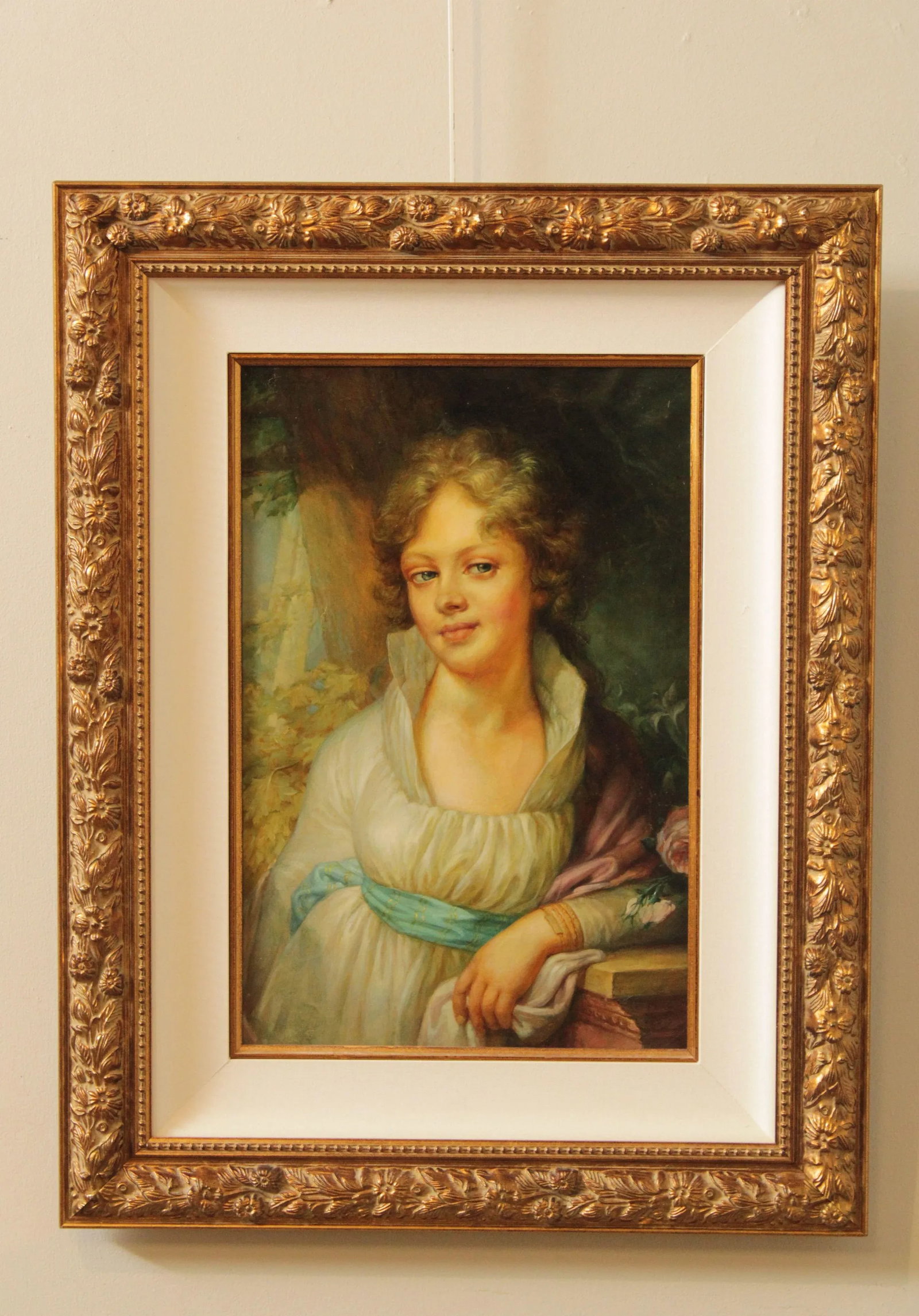 Oil Painting 'Portrait of Maria Lopoukhina' After Vladimir Borovikovsky - 2