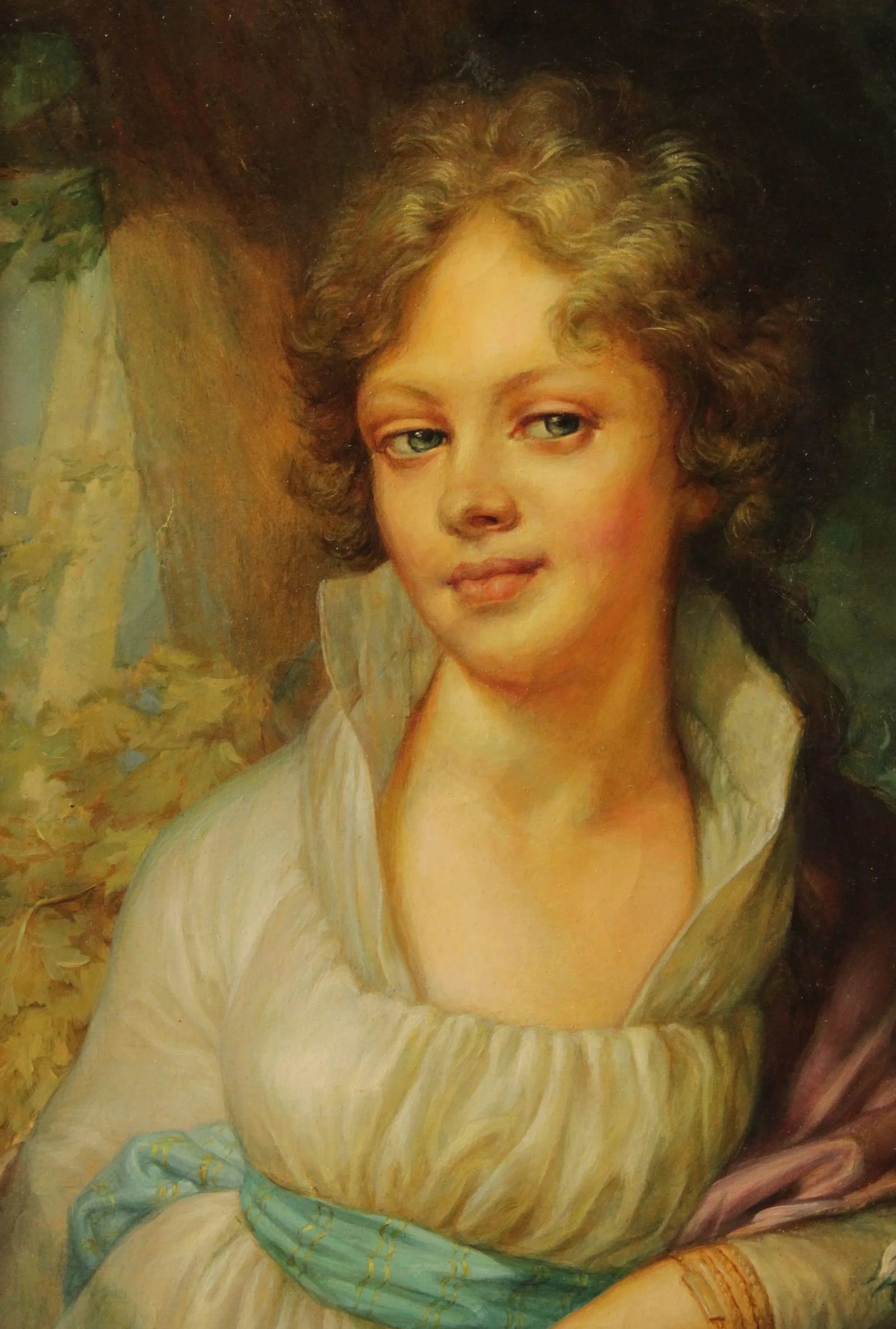 Oil Painting 'Portrait of Maria Lopoukhina' After Vladimir Borovikovsky - 4