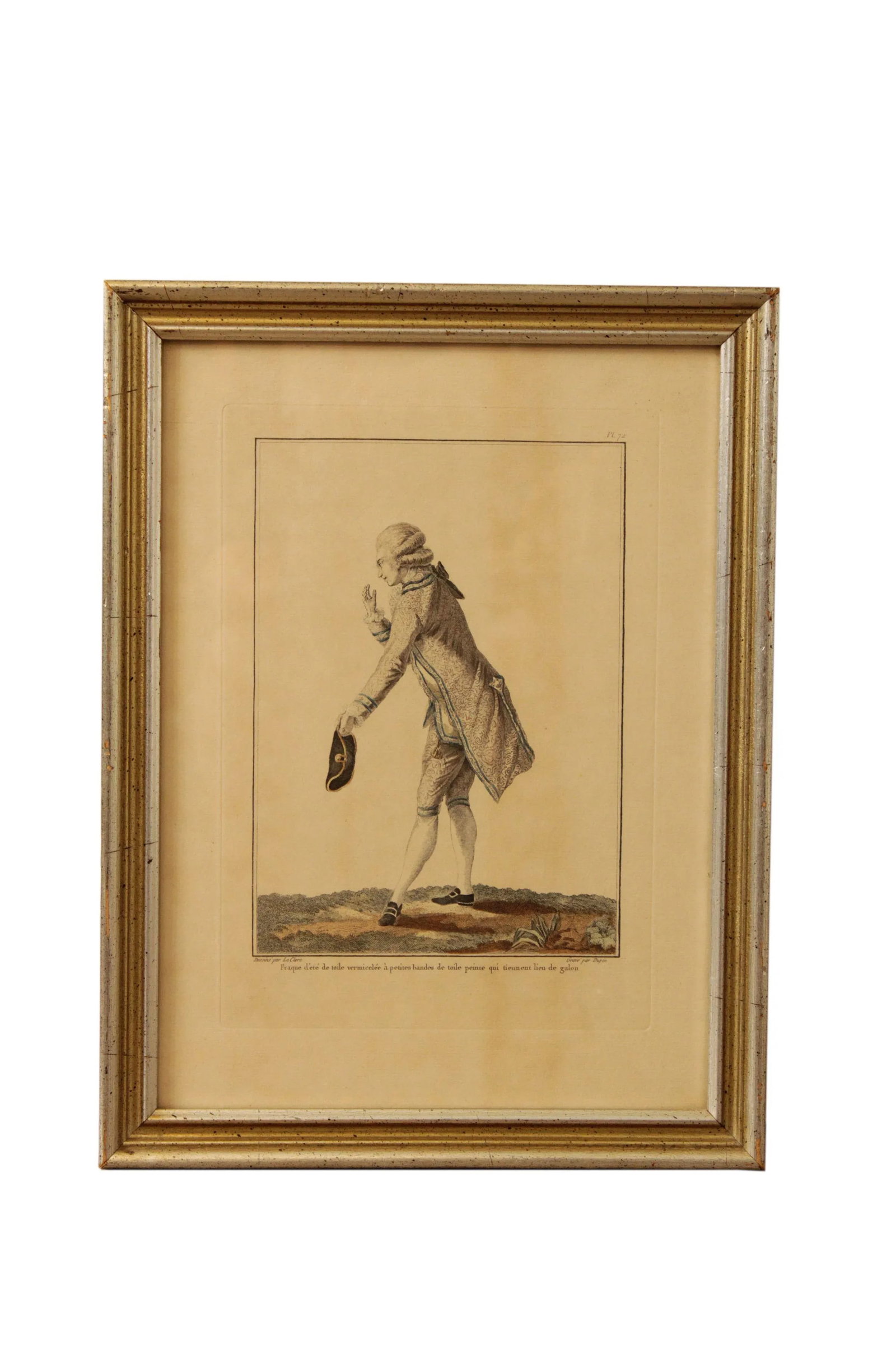 Antique French Fashion Galerie Des Modes Engraving - 13