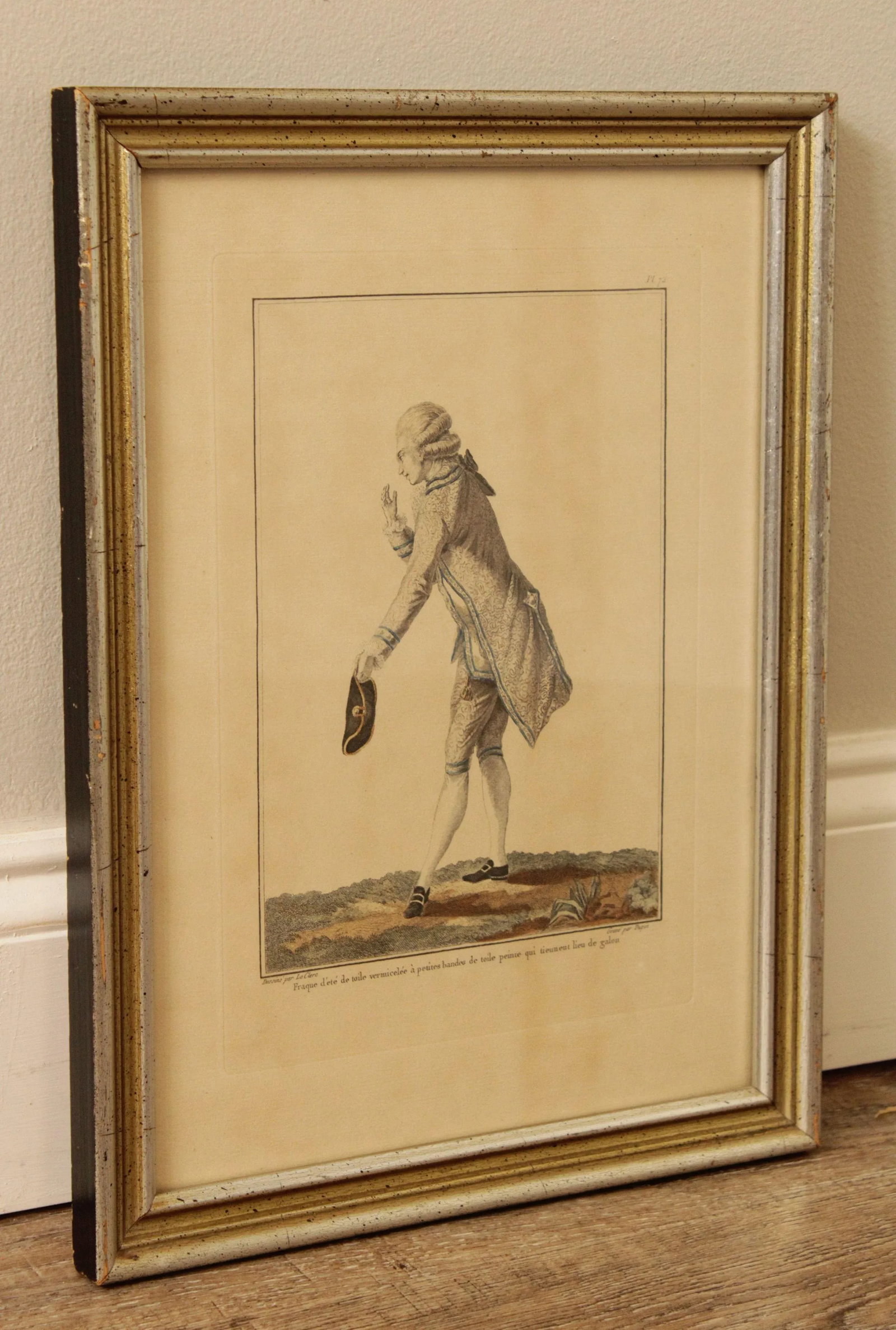 Antique French Fashion Galerie Des Modes Engraving - 3