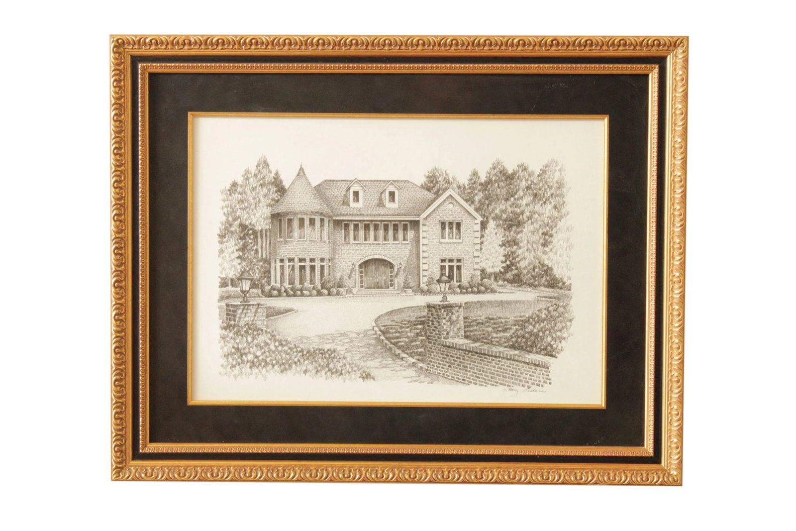 Contemporary Stacy Sideris, Pen and Ink Drawing - 13