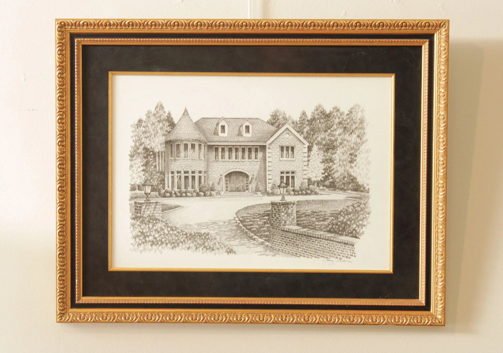 Contemporary Stacy Sideris, Pen and Ink Drawing - 2