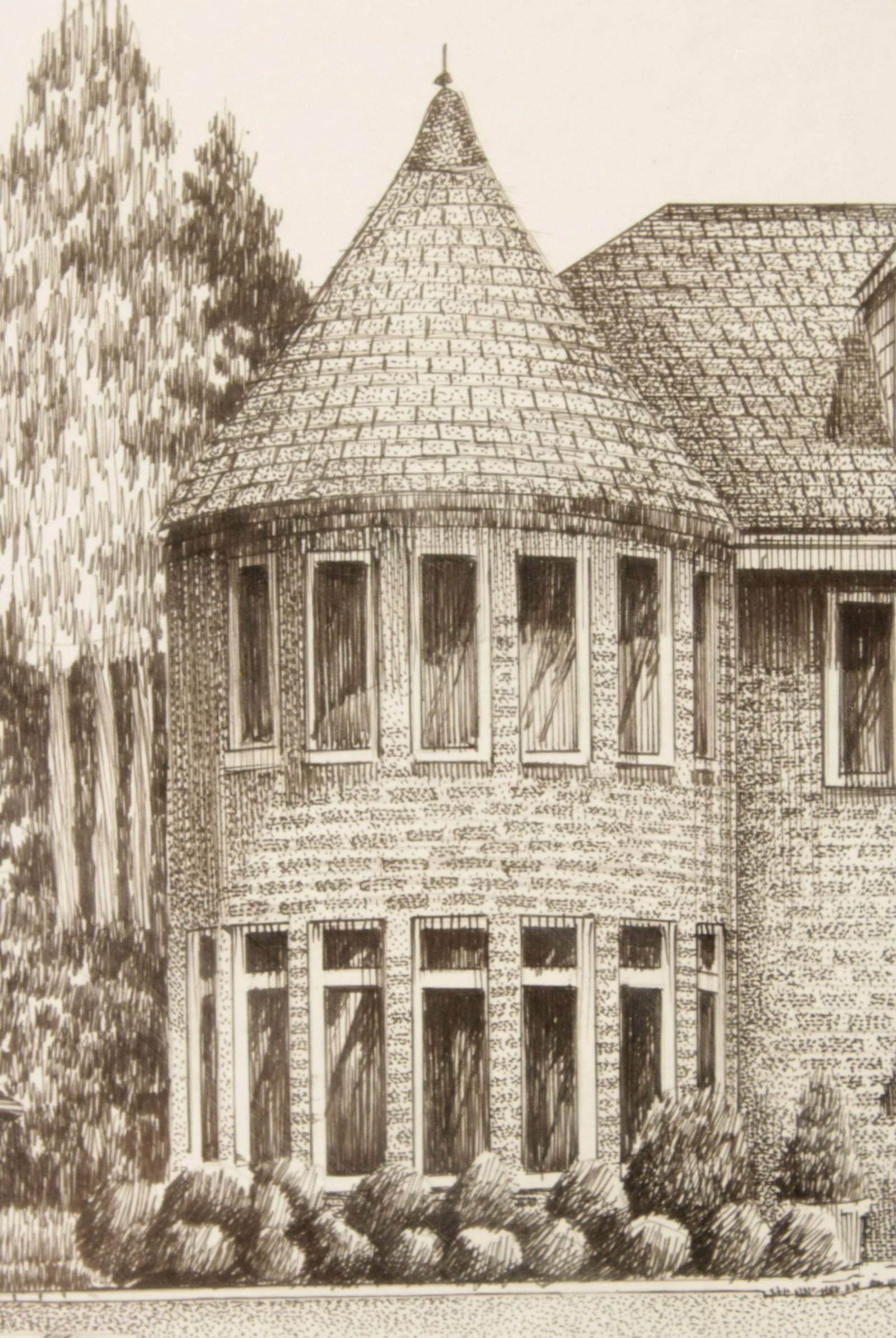 Contemporary Stacy Sideris, Pen and Ink Drawing - 6