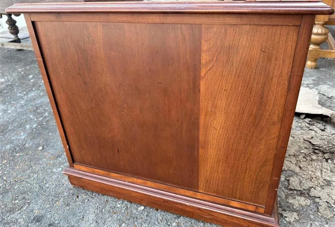 Ethan Allen Cherry Wood Nightstand or Side Table - Vintage Late 20th Century - 6