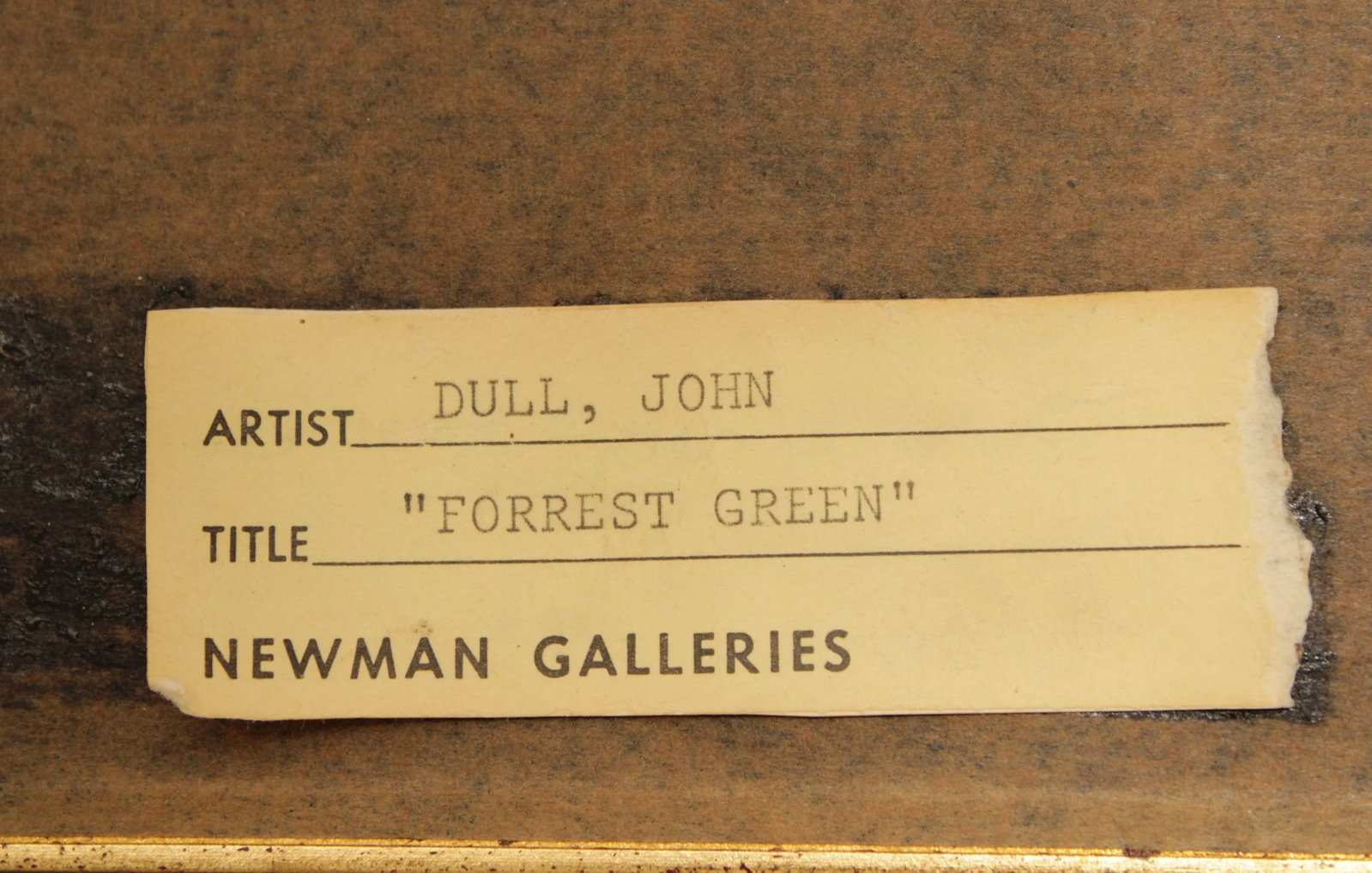 Impressionist Style 'Forrest Green' Pastel Drawings by John J. Dull - A Pair - 8