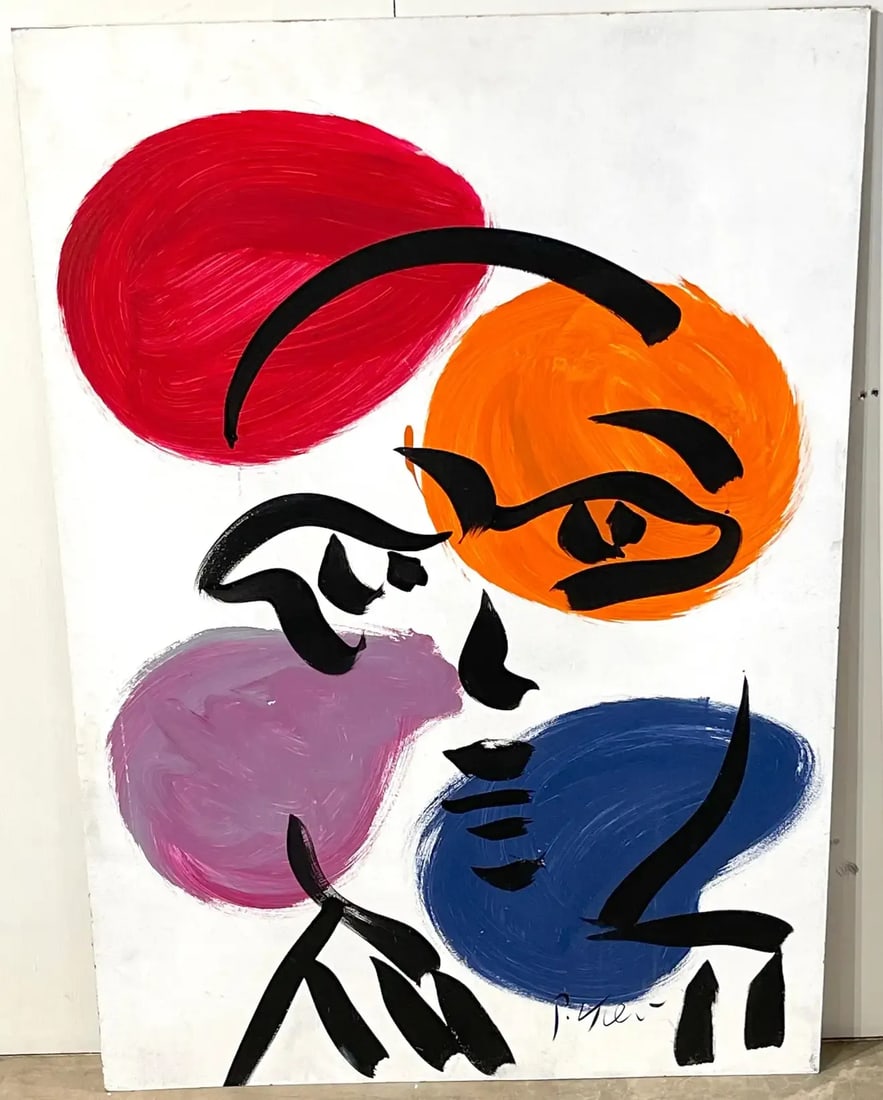 Mid 20th Century Untitled Portrait-Ii by Peter Keil - 3