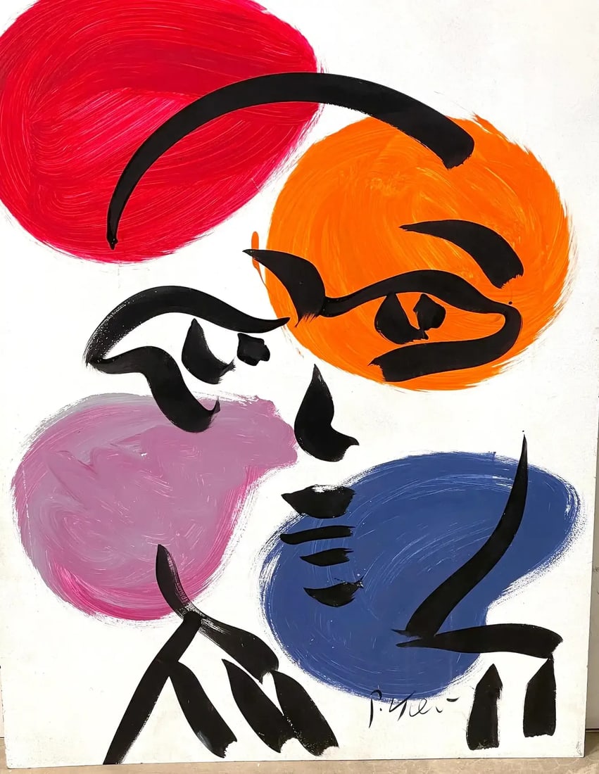 Mid 20th Century Untitled Portrait-Ii by Peter Keil - 4