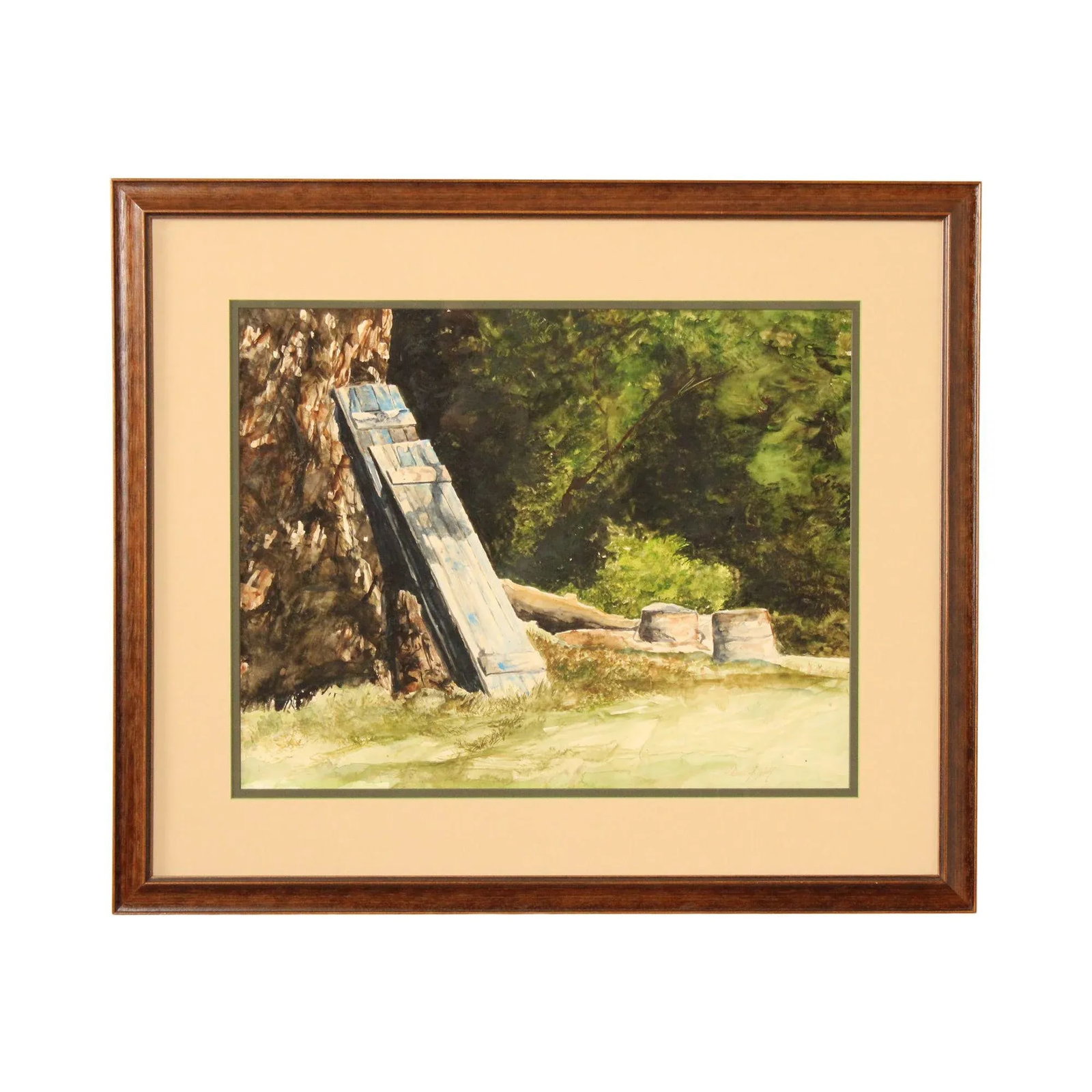 20th Century American Landscape Watercolor Painting, Signed - 13