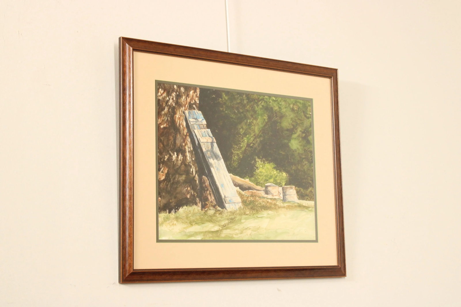 20th Century American Landscape Watercolor Painting, Signed - 3