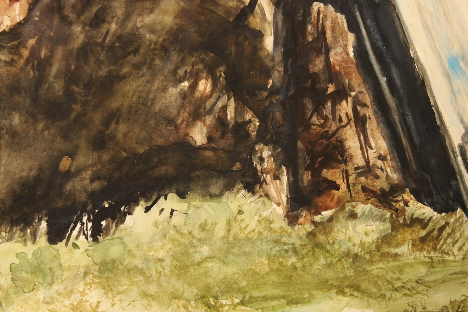 20th Century American Landscape Watercolor Painting, Signed - 6