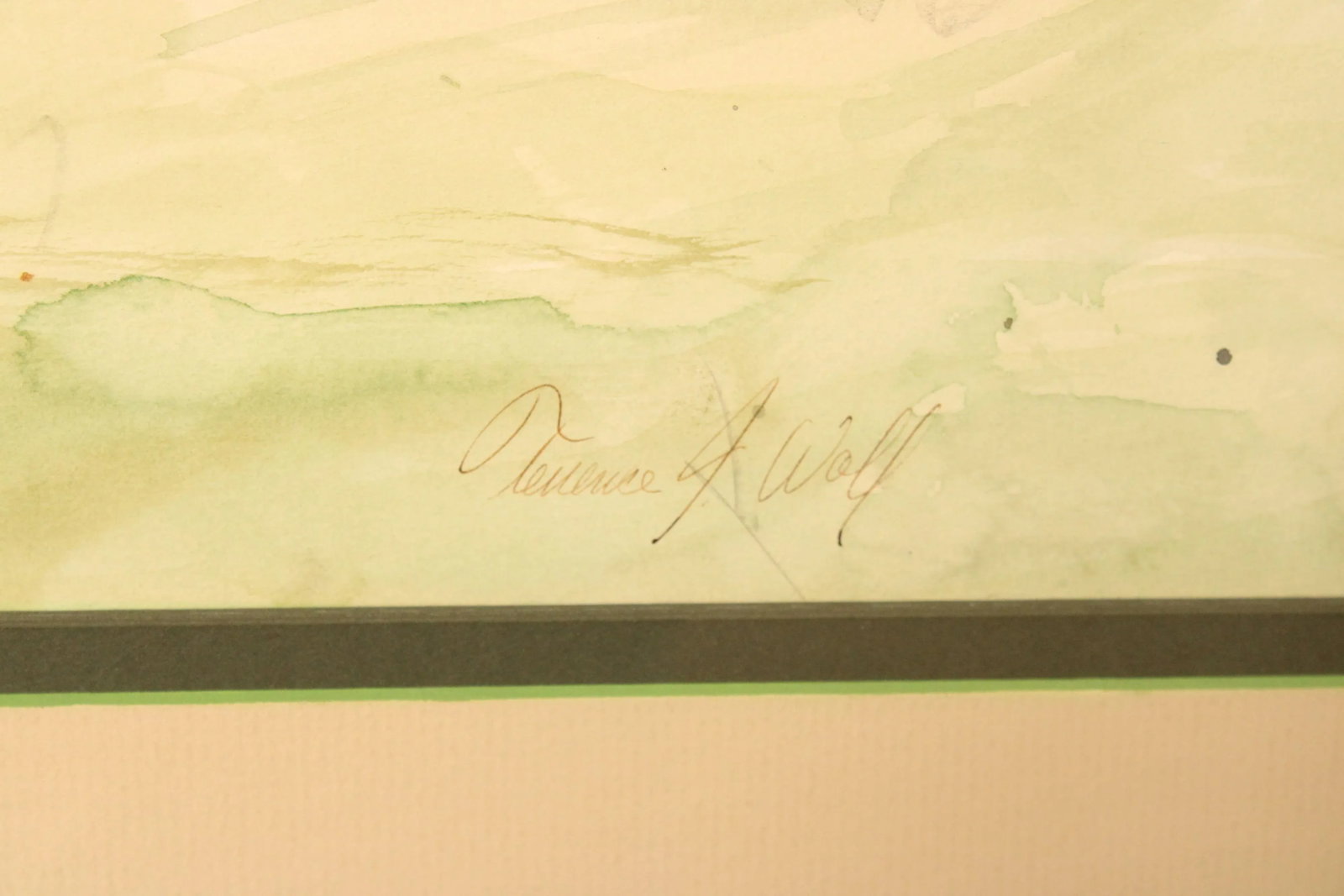 20th Century American Landscape Watercolor Painting, Signed - 9
