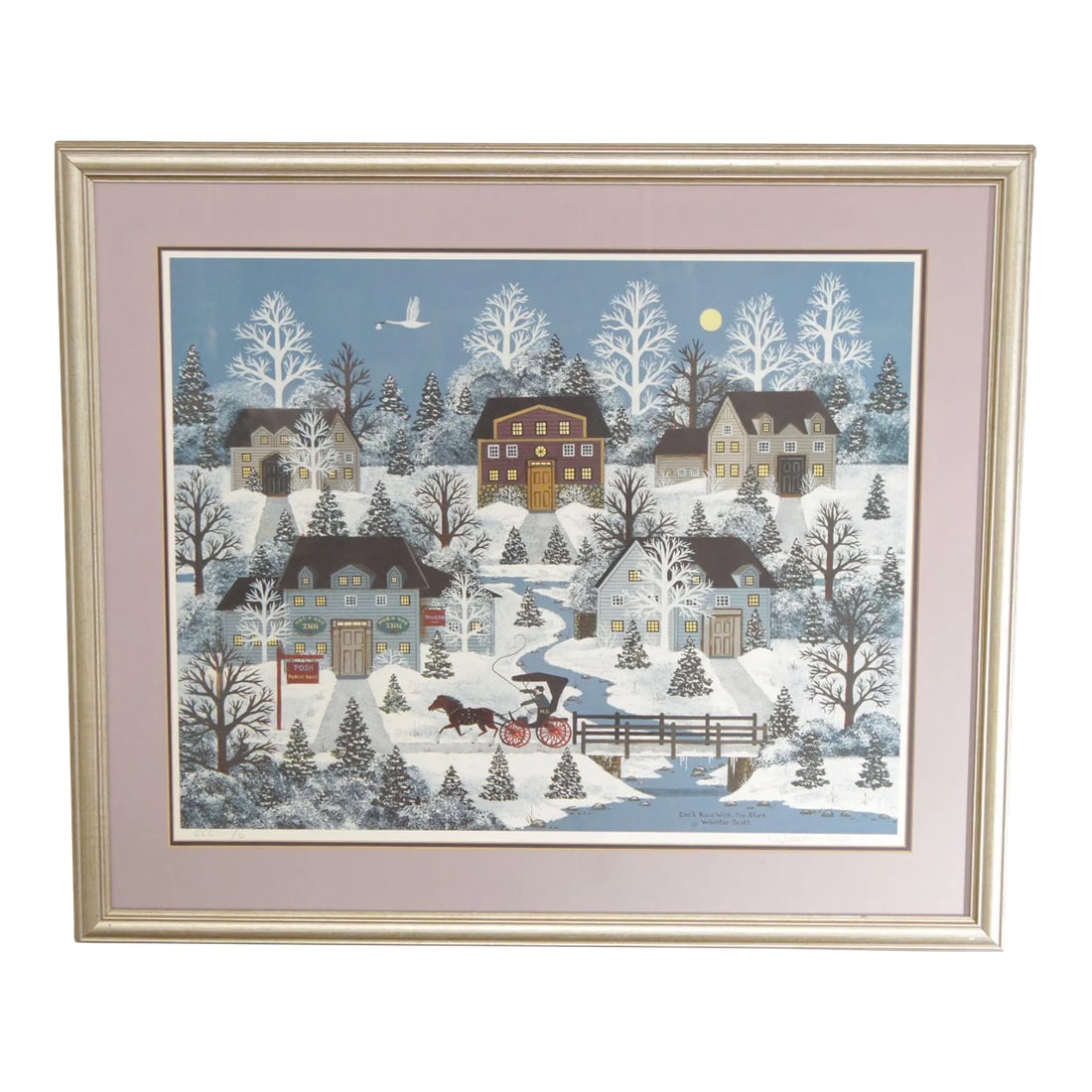 1980s 'Doc's Race with the Stork' Limited Edition Art Print by Jane Wooster Scott (1 of 13)