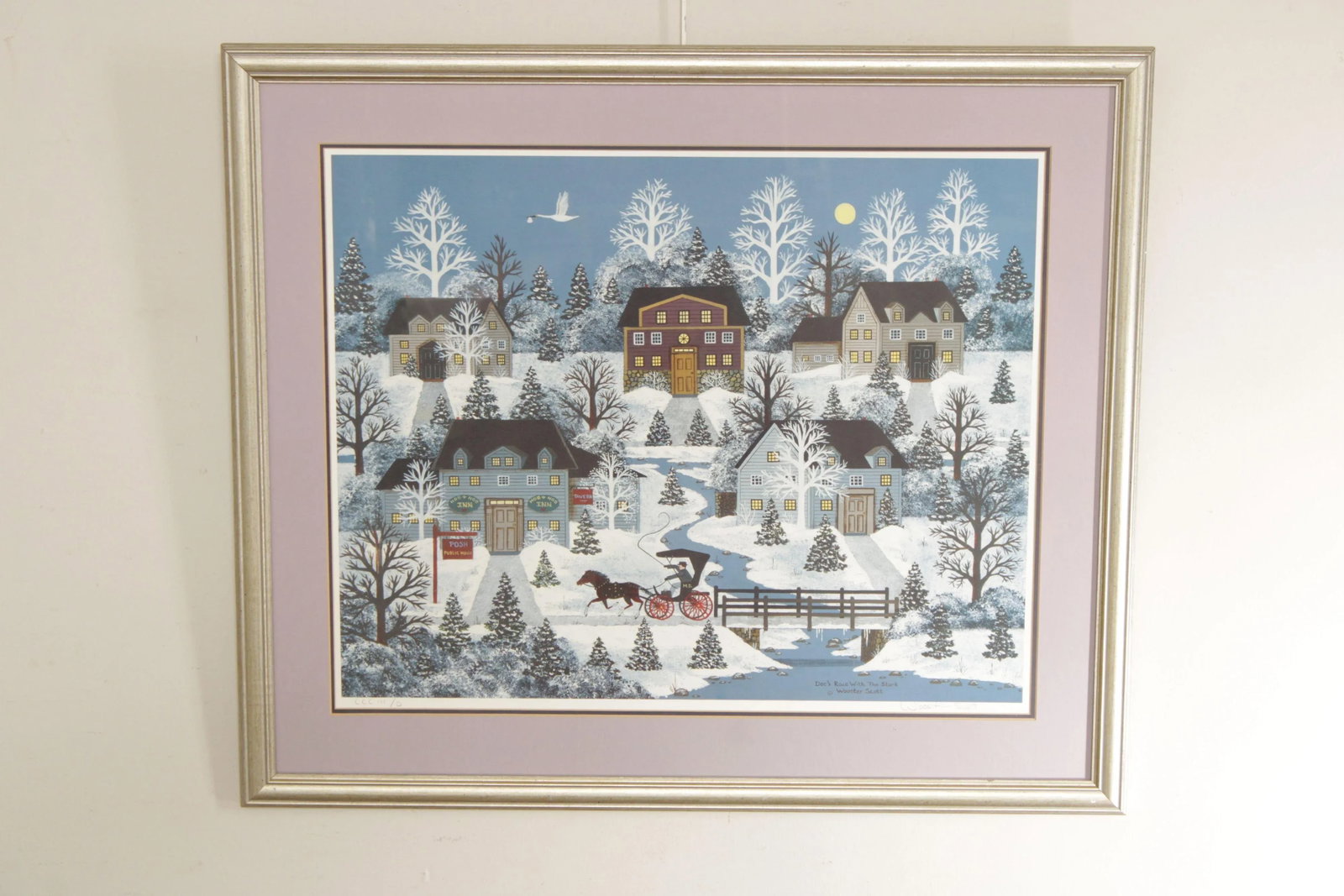 1980s 'Doc's Race with the Stork' Limited Edition Art Print by Jane Wooster Scott - 2