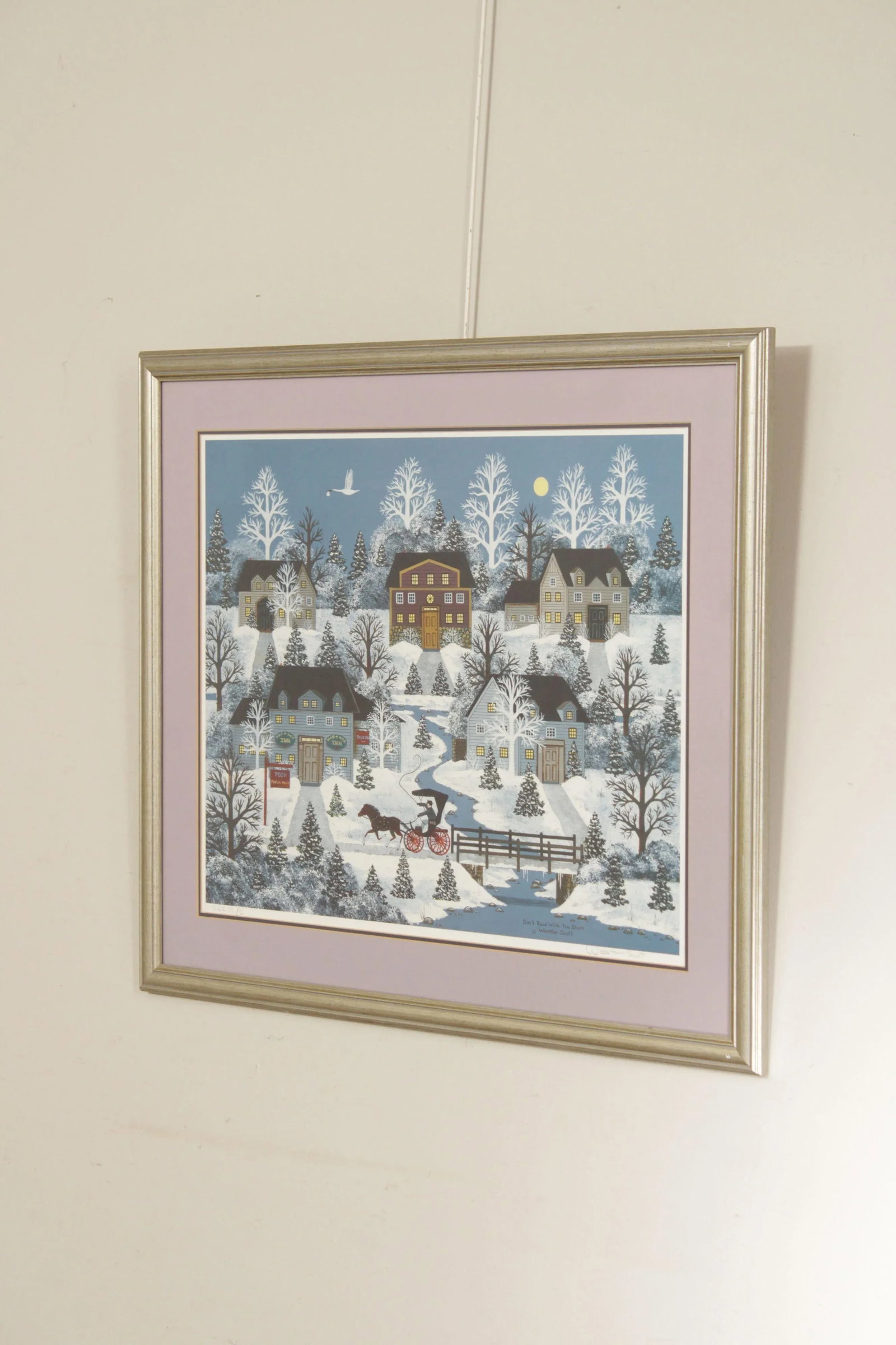 1980s 'Doc's Race with the Stork' Limited Edition Art Print by Jane Wooster Scott - 3