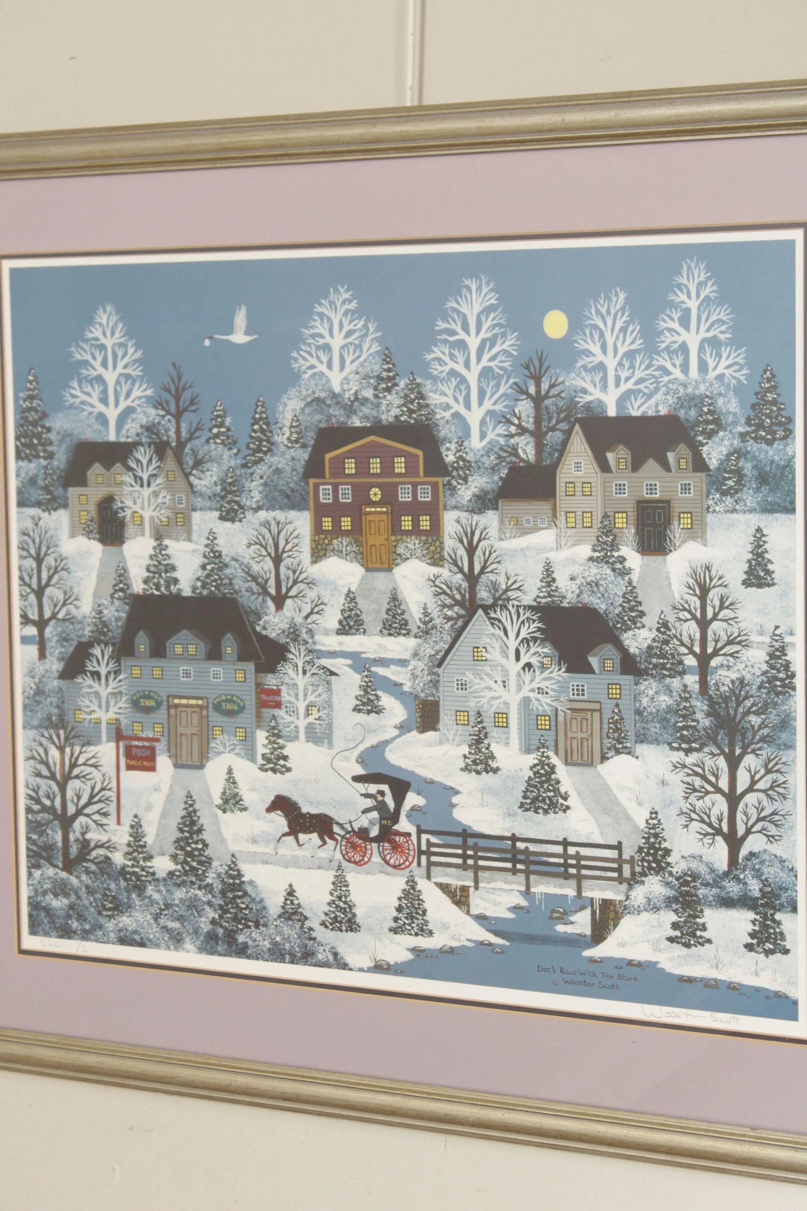 1980s 'Doc's Race with the Stork' Limited Edition Art Print by Jane Wooster Scott - 6