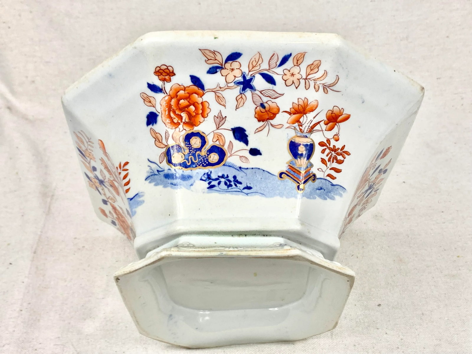 Antique 1810 Ironstone Compote - 10