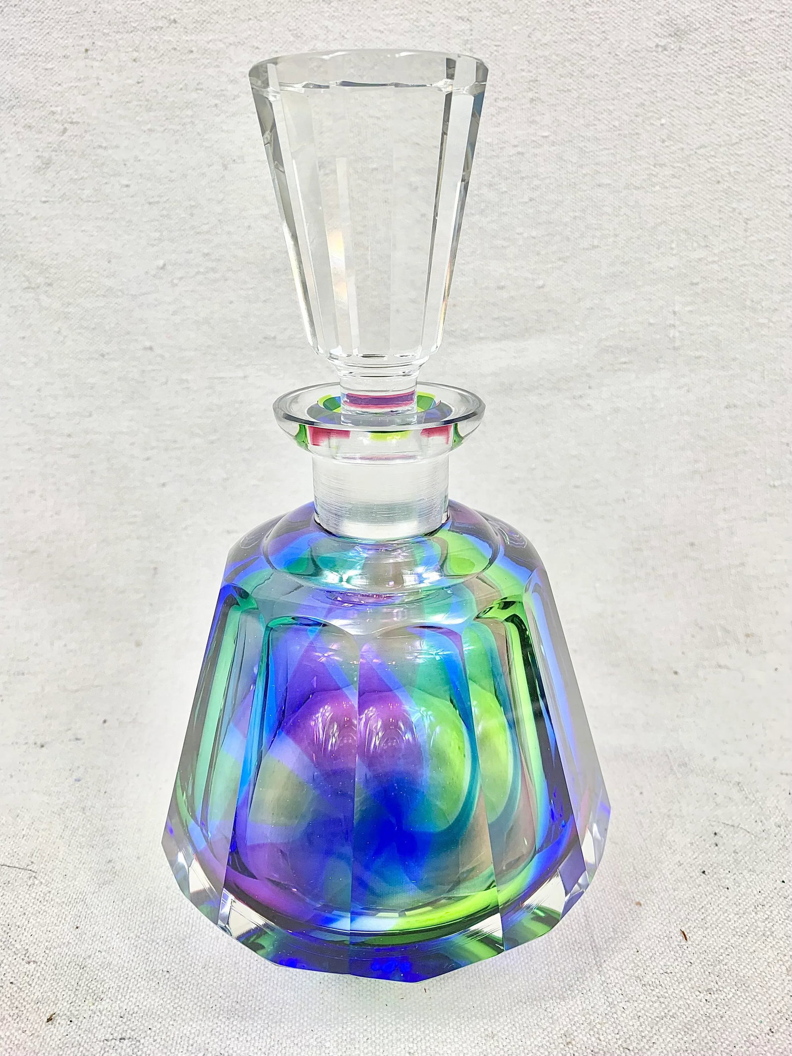 Vintage Multicolor Decanter - 2