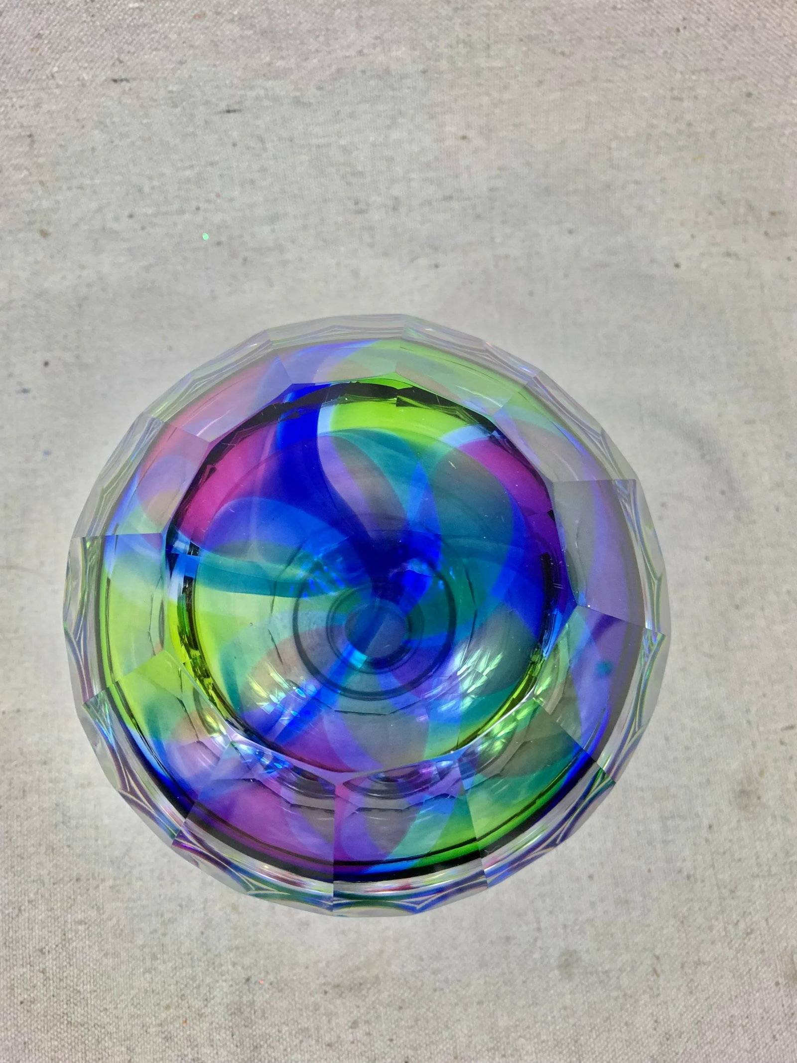 Vintage Multicolor Decanter - 5