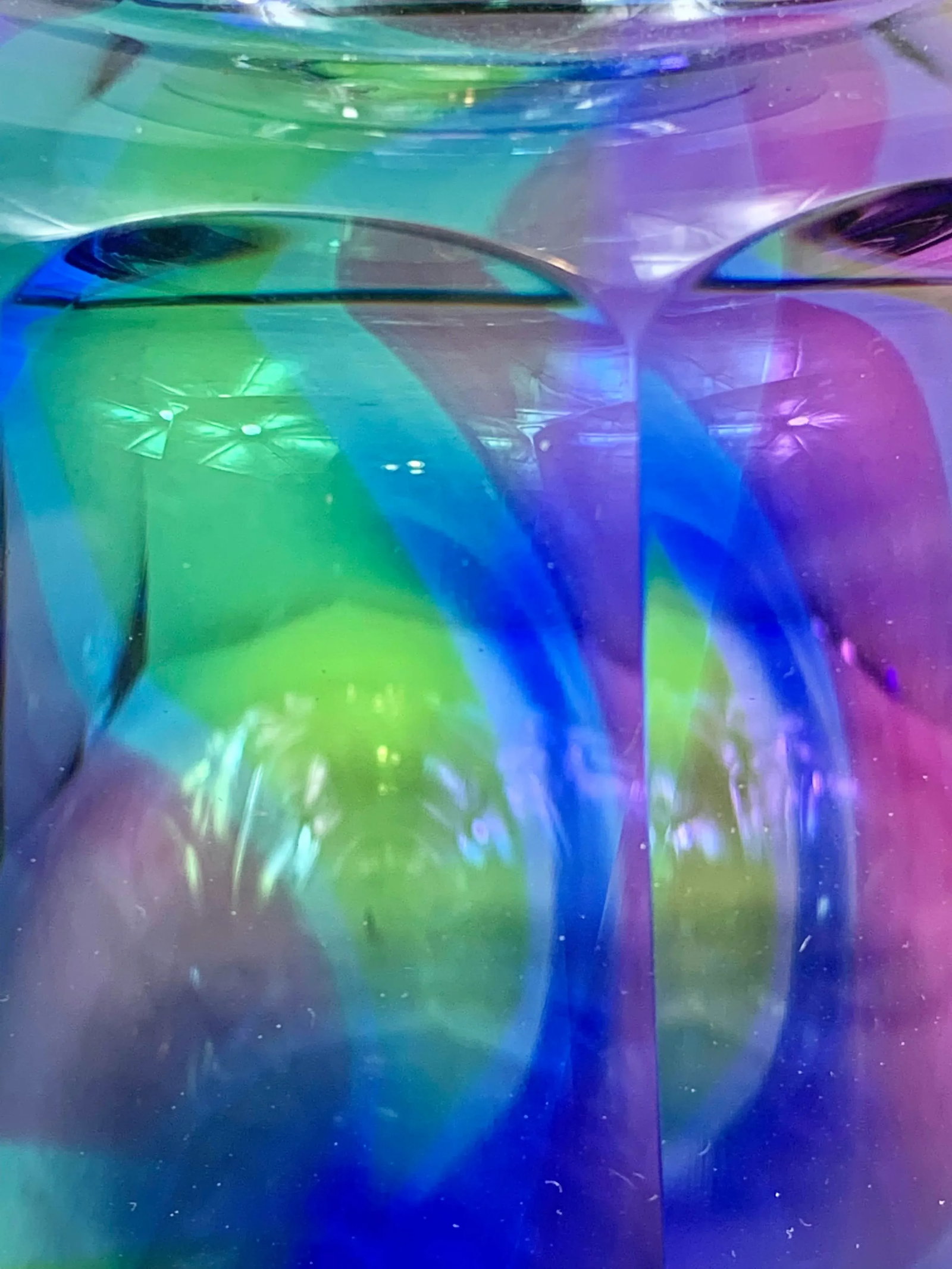 Vintage Multicolor Decanter - 7