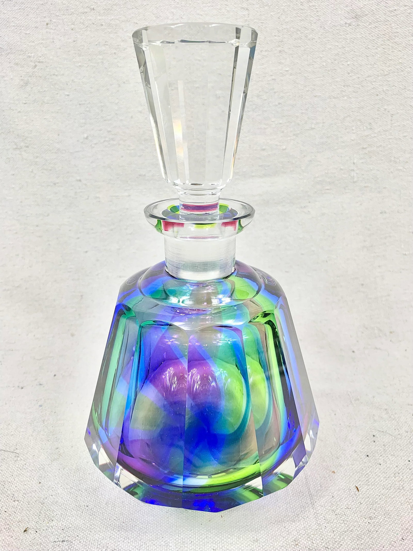 Vintage Multicolor Decanter - 9