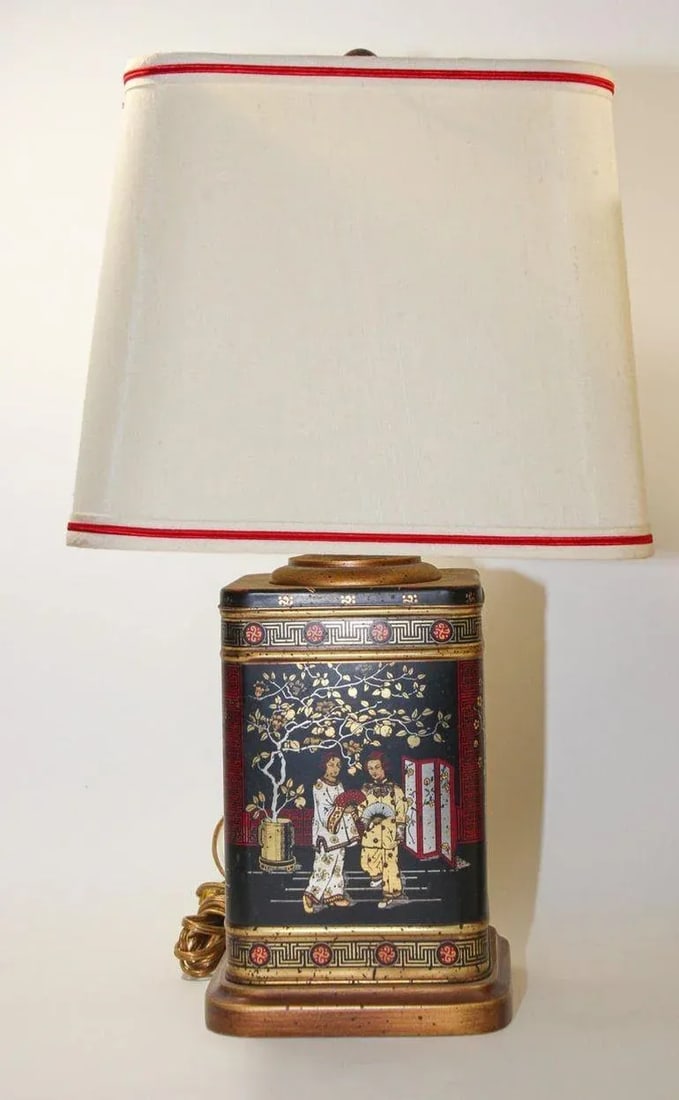 Frederick Cooper Chinoiserie Table Lamps Vintage Circa 1950's - 3