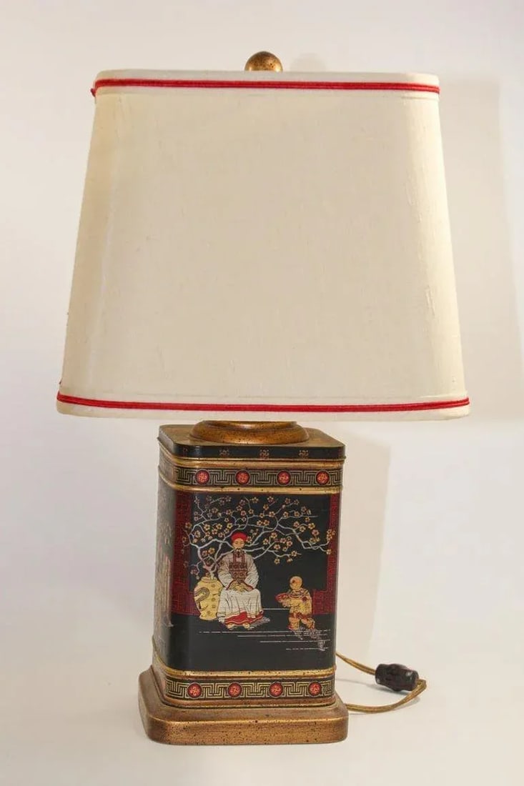 Frederick Cooper Chinoiserie Table Lamps Vintage Circa 1950's - 4