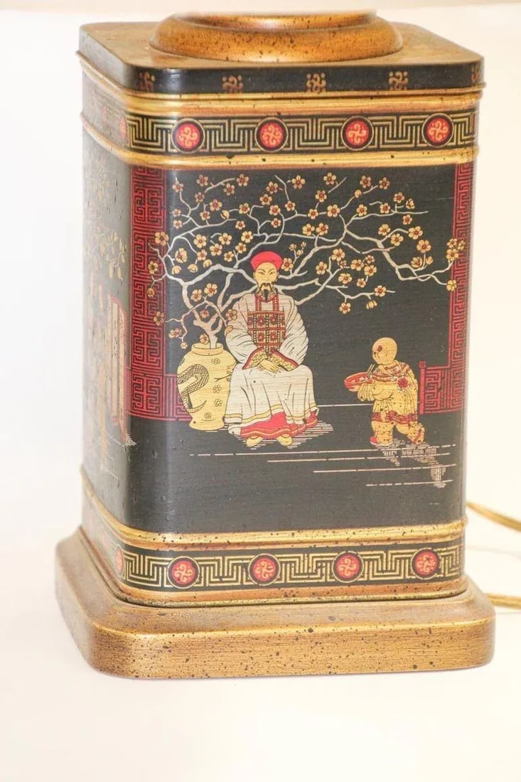 Frederick Cooper Chinoiserie Table Lamps Vintage Circa 1950's - 7