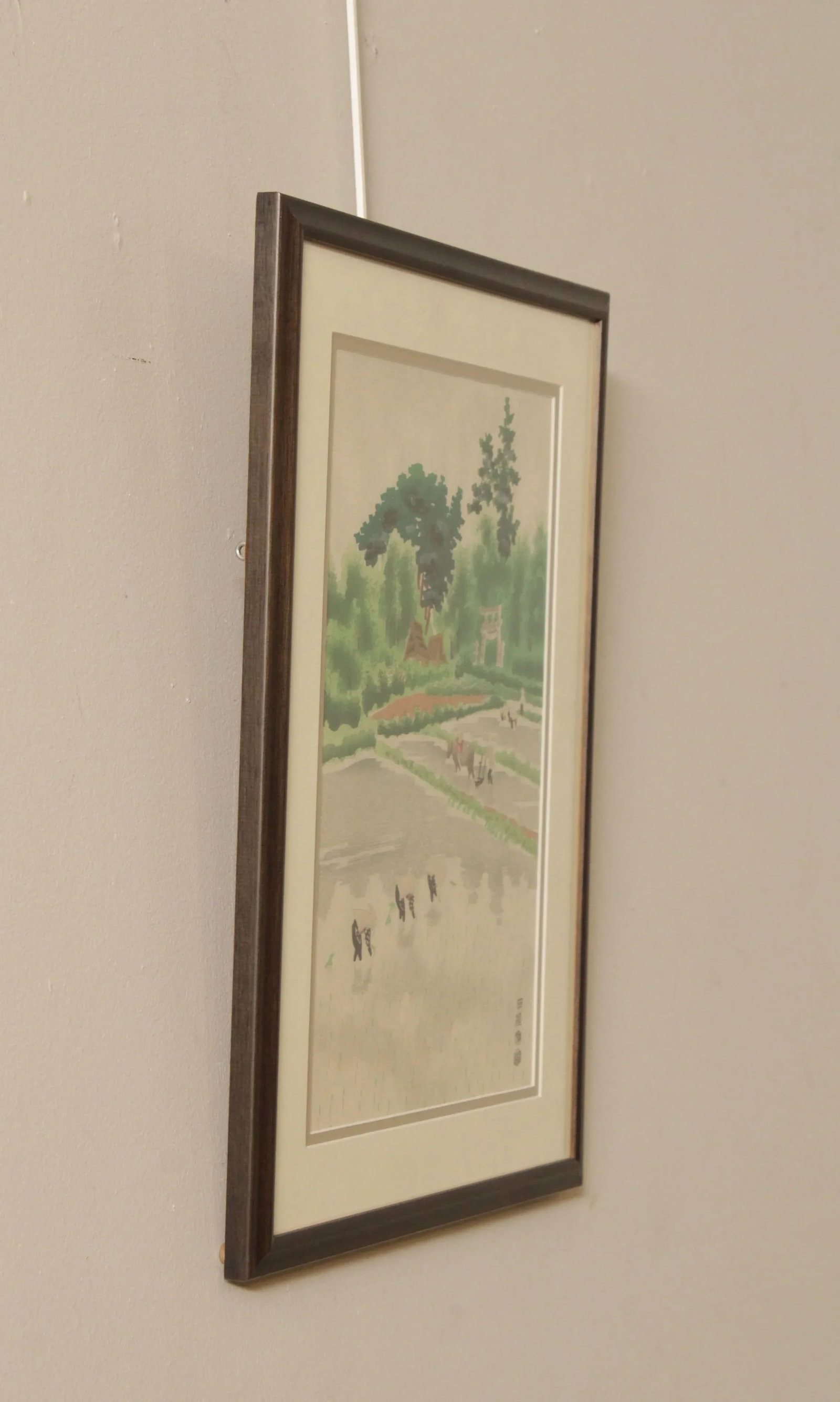 Vintage Japanese 'Rice Planting in Early Summer' Print, After Kotozuka Eiichi - 4