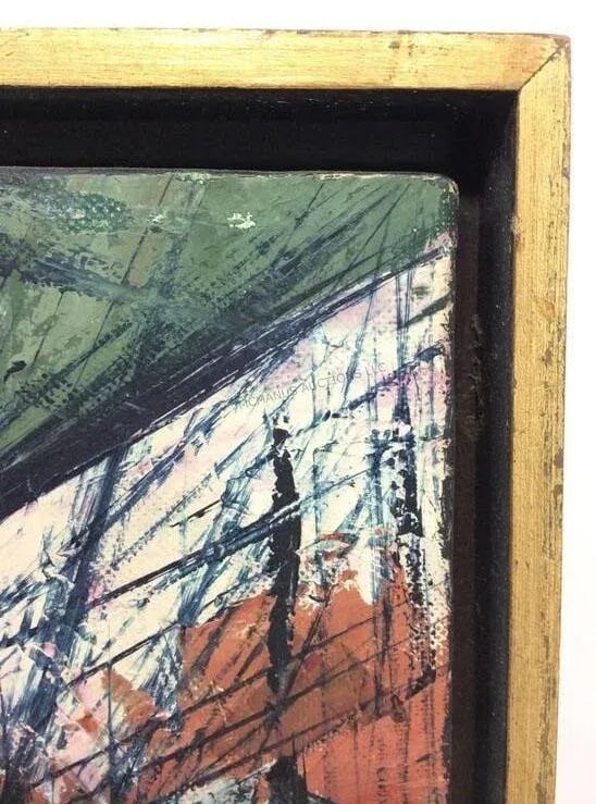 Pat Davis Modernist Landscape Painting - 4