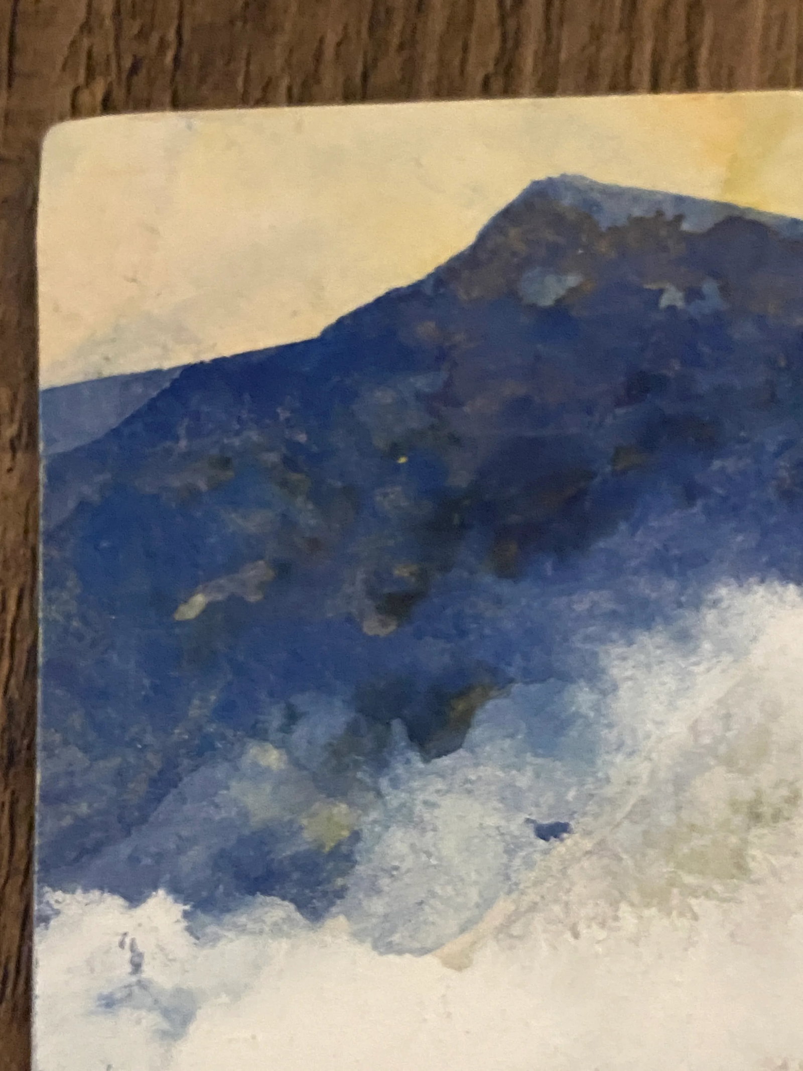 h.y. Peter Hsu Contemporary Chinese Watercolor on Paper Landscape Scene - 10
