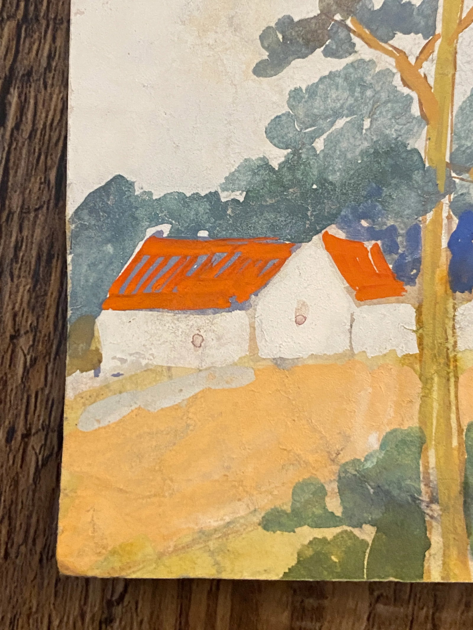h.y. Peter Hsu Contemporary Chinese Watercolor on Paper Landscape Scene - 11