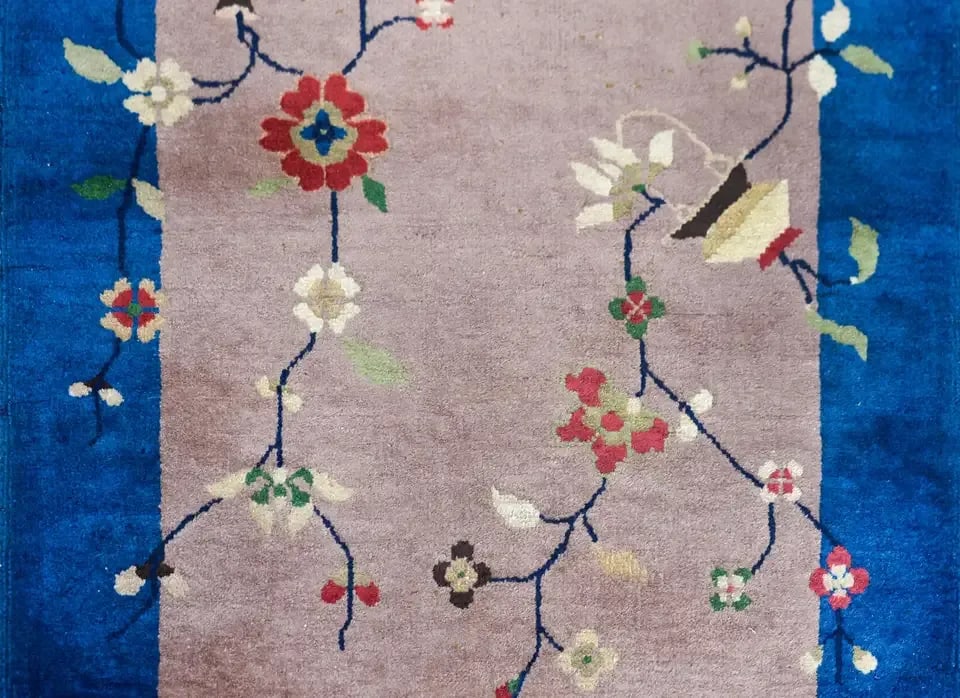 Early 20th Century Chinese Art Deco Rug - 7