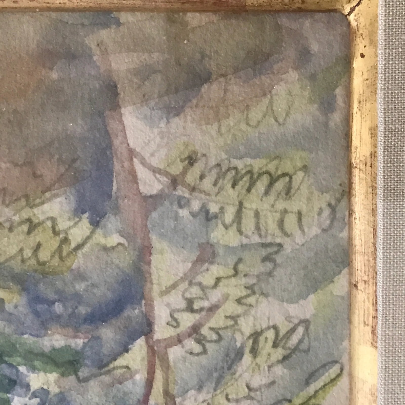Framed Walter Findlay New York Tropical Watercolor, Signed Maxime Boulard De Villeneuve (1884 - 1971 - 6