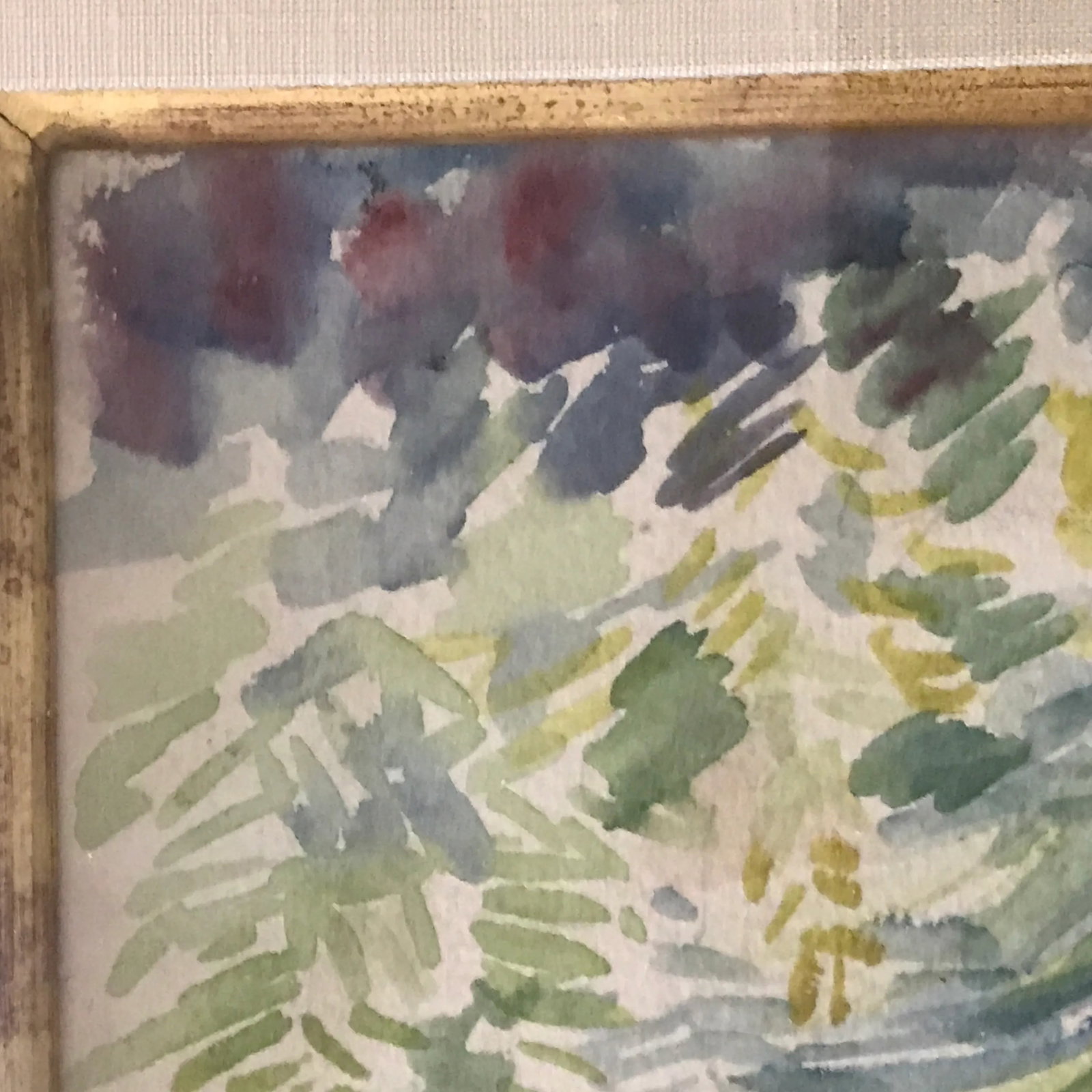 Framed Walter Findlay New York Tropical Watercolor, Signed Maxime Boulard De Villeneuve (1884 - 1971 - 7