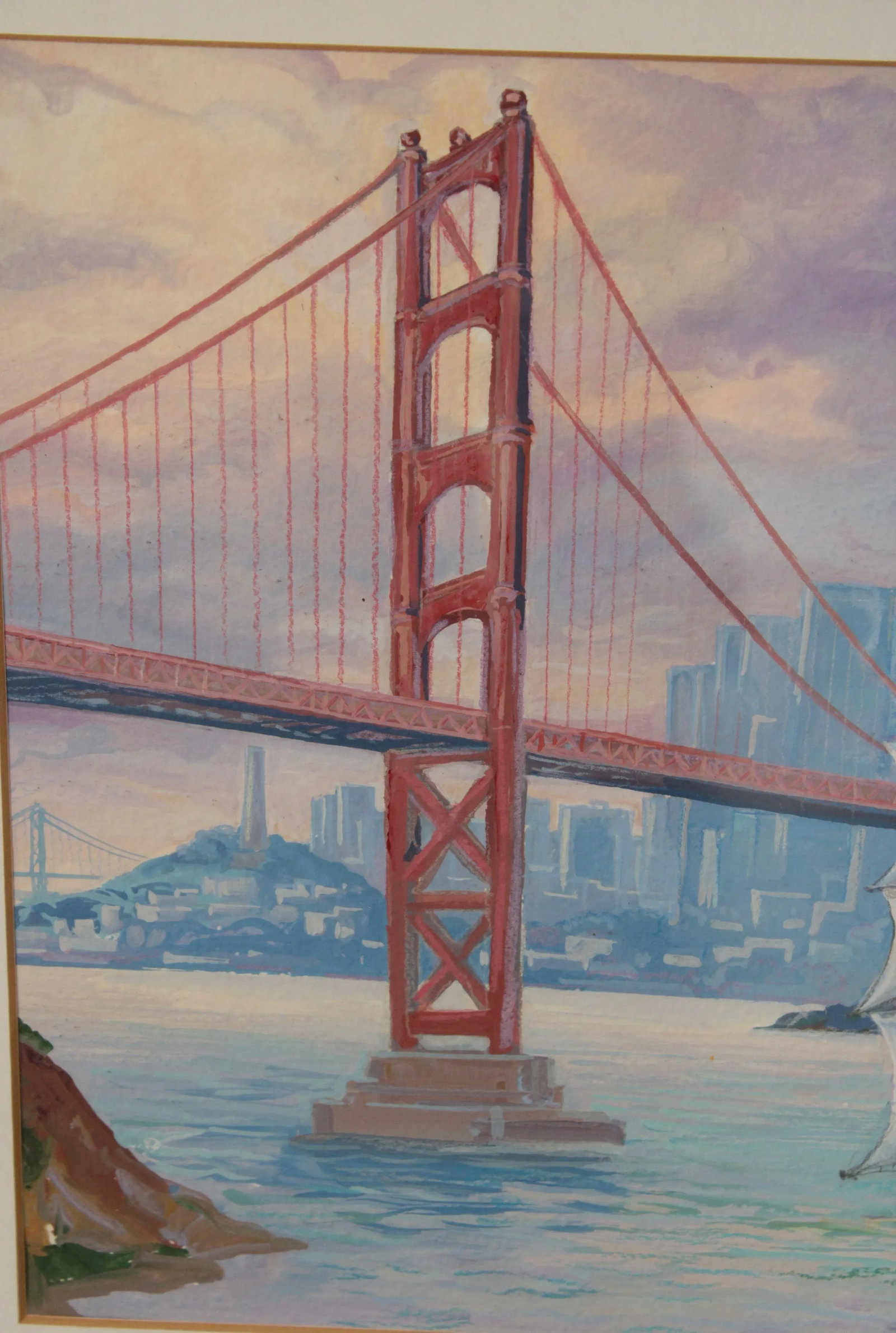 San Francisco Nautical Sail Boat Print by Yelena & Andrey - 6