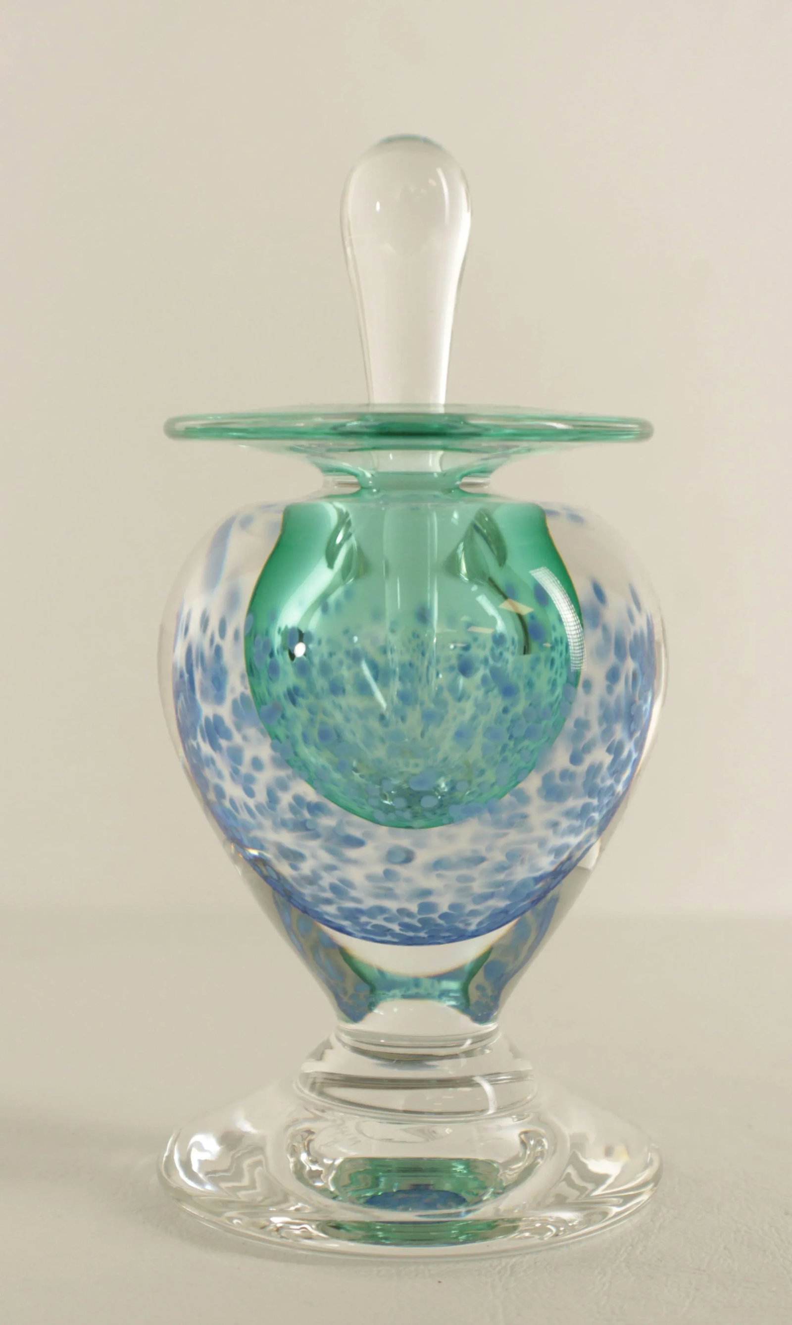 Young & Constantin Blown Glass Perfume Bottle - 2