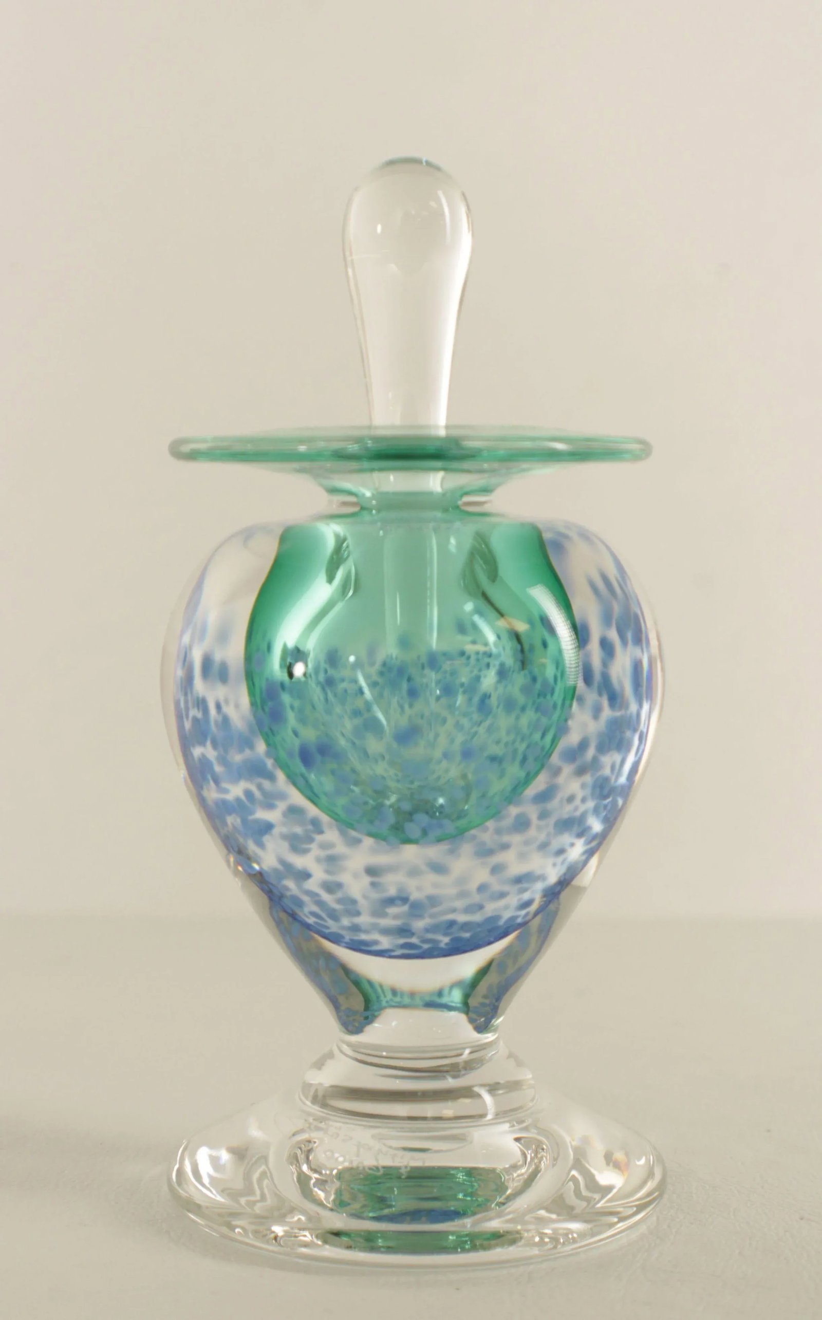 Young & Constantin Blown Glass Perfume Bottle - 3