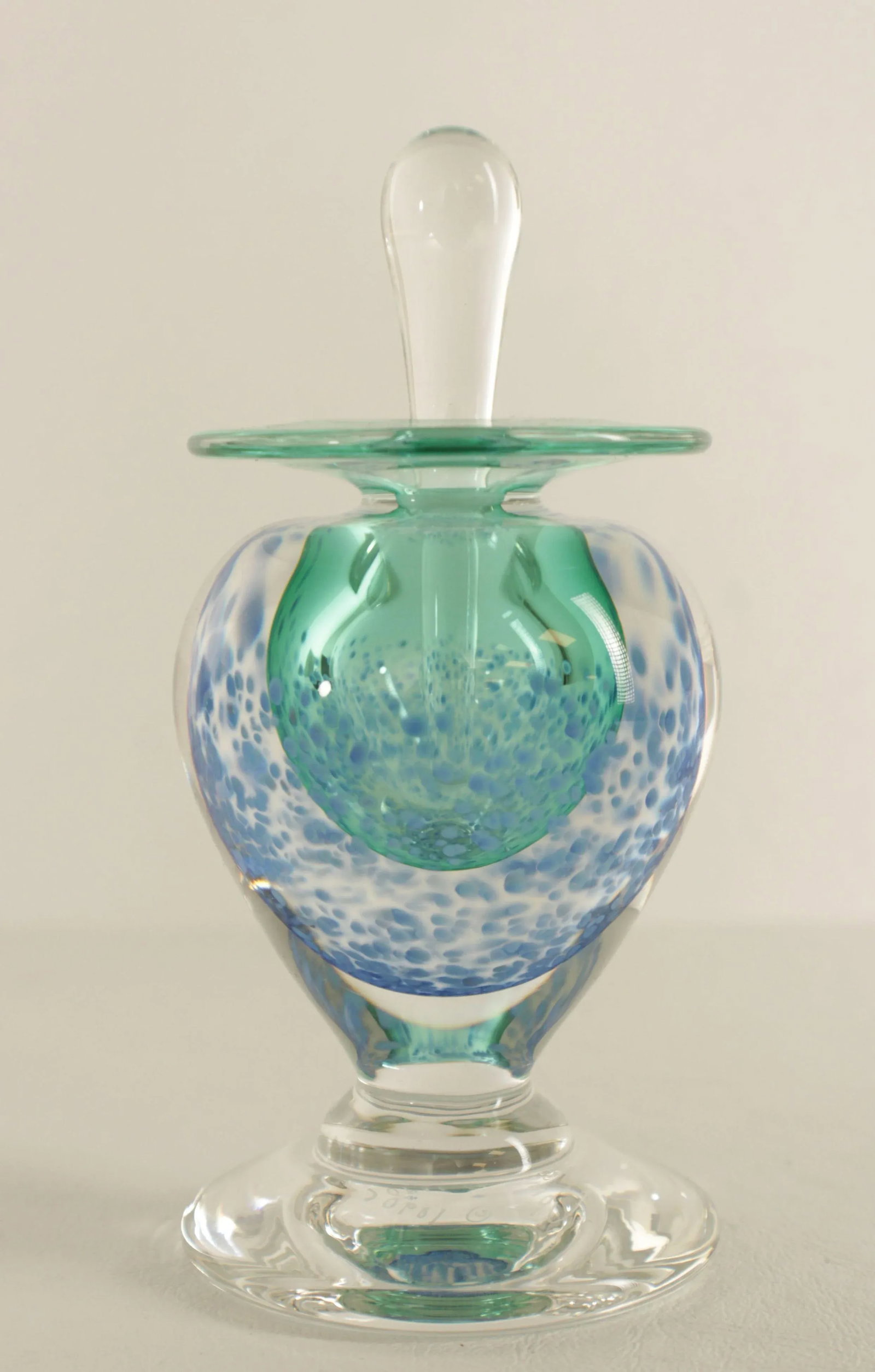 Young & Constantin Blown Glass Perfume Bottle - 5