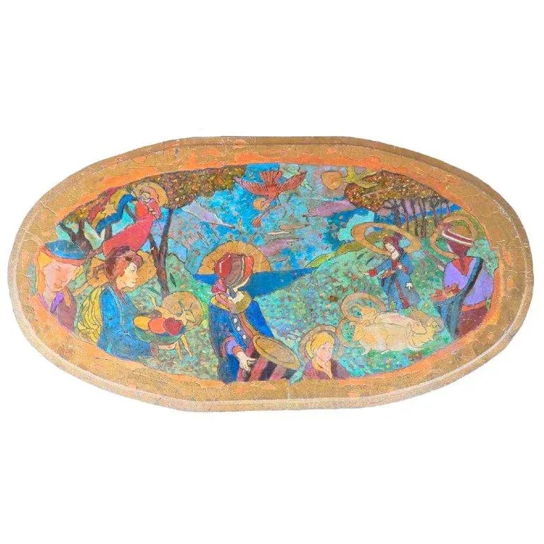 Late 20th Century Jane Gilday Masterwork, "Harvest Pastoral" - 5