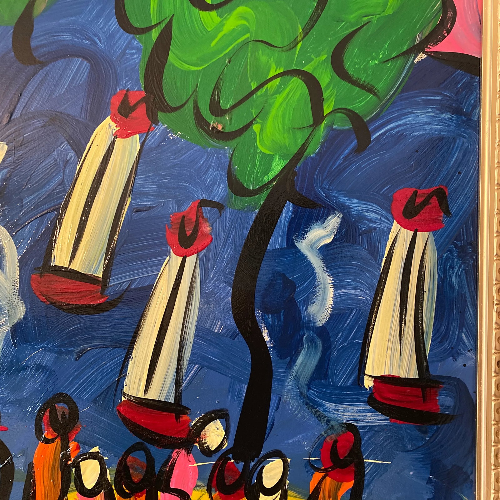 Original Peter Keil Abstract Landscape Painting - 4