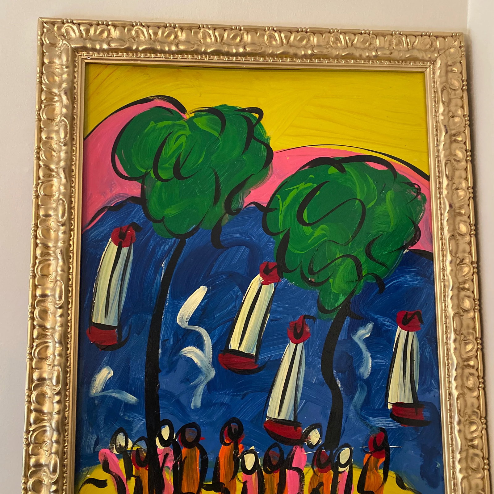 Original Peter Keil Abstract Landscape Painting - 5
