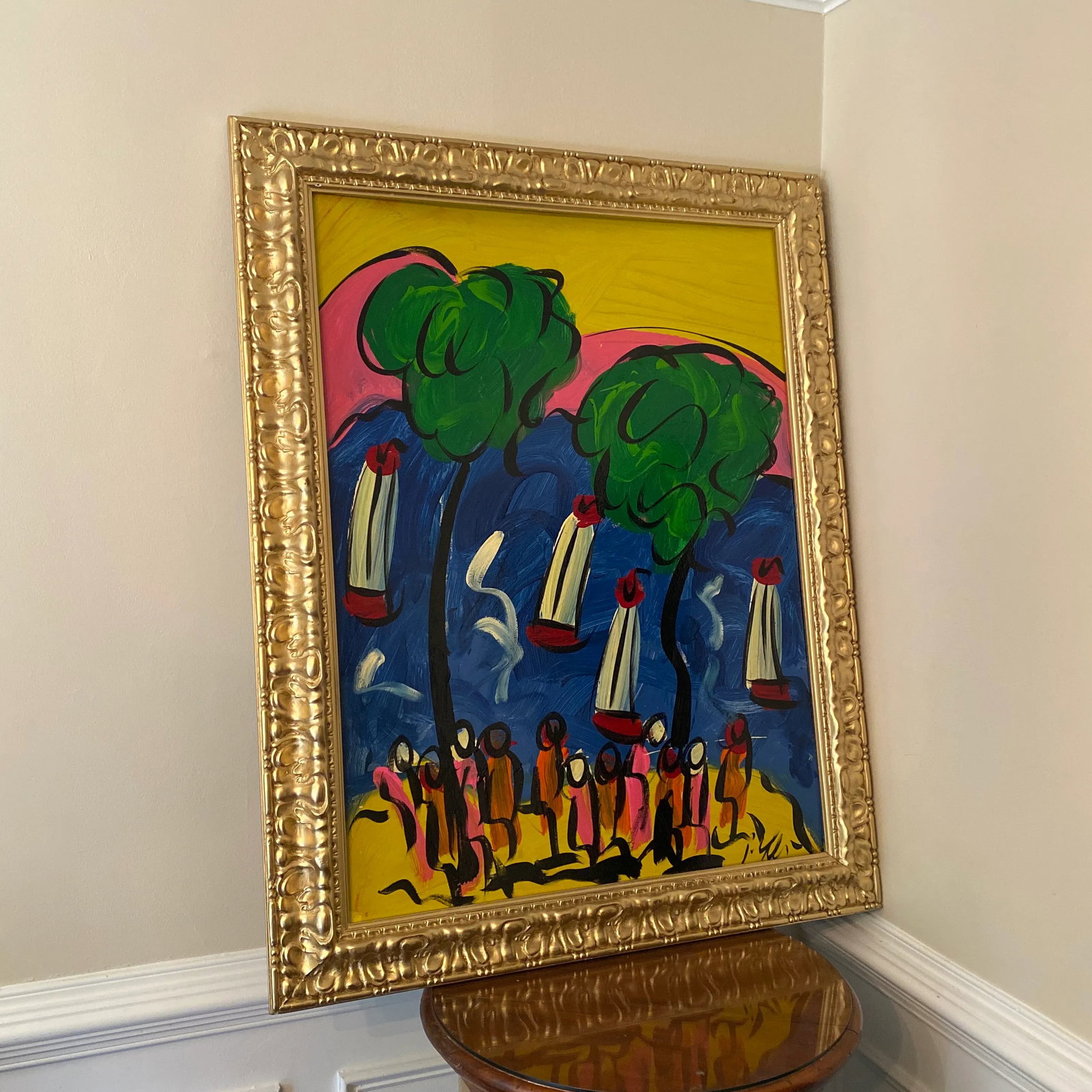 Original Peter Keil Abstract Landscape Painting - 7