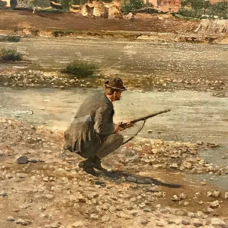 19th Century Spanish Sporting Painting by E.Gioquinto, 1892 - 2