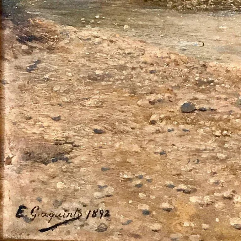 19th Century Spanish Sporting Painting by E.Gioquinto, 1892 - 3